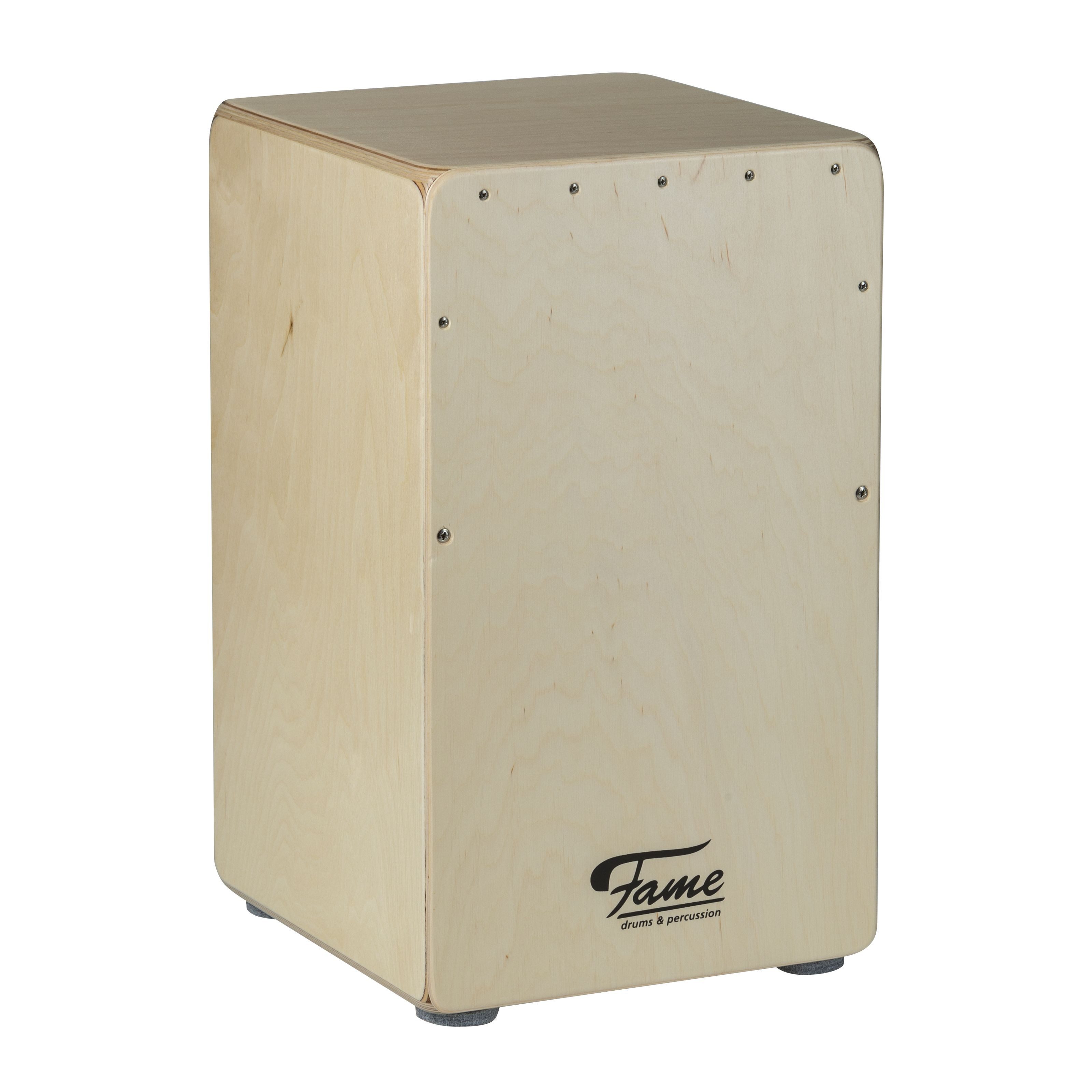 FAME Cajon,Cajon Set Snare Birch Cajon Snare-Teppich System Natural Finish Adjustable Frontplate Includes Bag, Percussion, Cajons, Cajon Set, Snare Birch Cajon, Snare-Teppich System