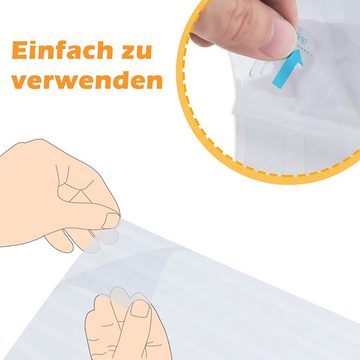 Fensterfolie Selbstklebend Sichtschutzfolie 3D-Laser Klebstofffreie, Clanmacy