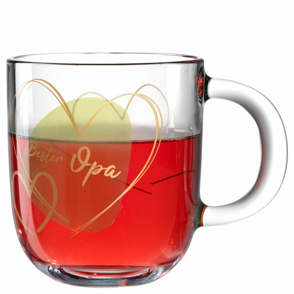 LEONARDO Tasse Emozione Bester Opa, 400 ml, Kalk-Natron-Glas