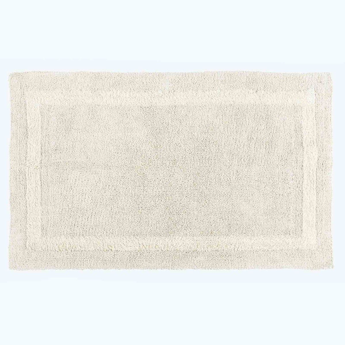 Homescapes Badematte XXL-Badematte creme 70x120 cm aus 100% Baumwolle, Höhe 20 mm, Baumwolle, rechteckig, 70 x 120 cm