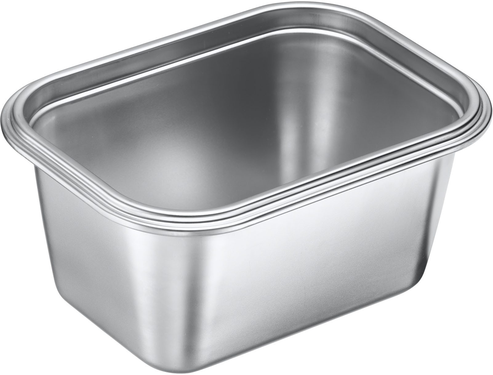 WESTMARK Lunchbox Edelstahl Lunch Box/ Frischhaltedose, 1000 ml, Edelstahl 18/8, Polyprophylen (PP), Silikon, (1-tlg), auslaufsichere Brotdose – mikrowellen- & ofenfest