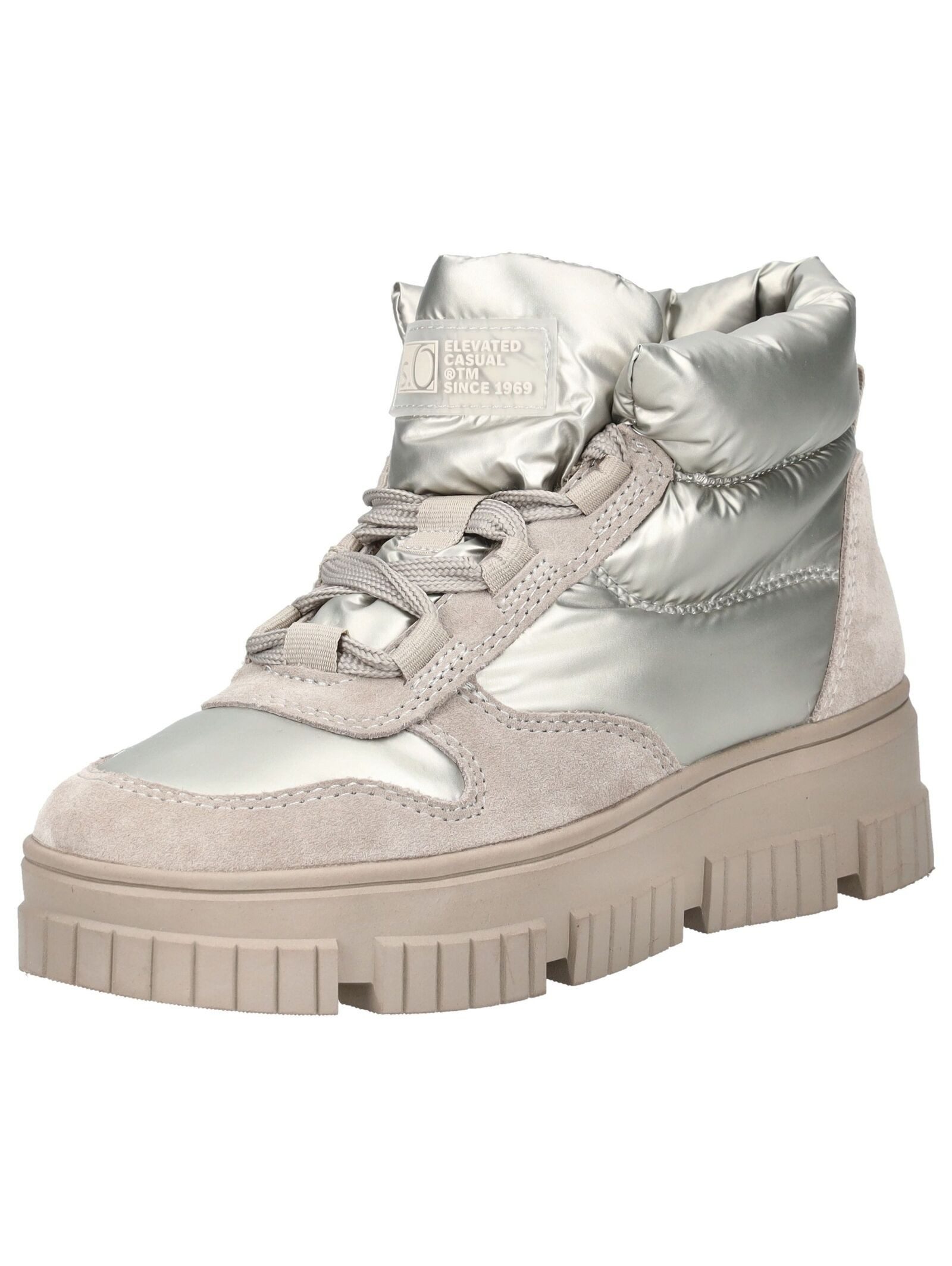 s.Oliver Stiefelette Leder/Textil Schnürstiefelette günstig online kaufen