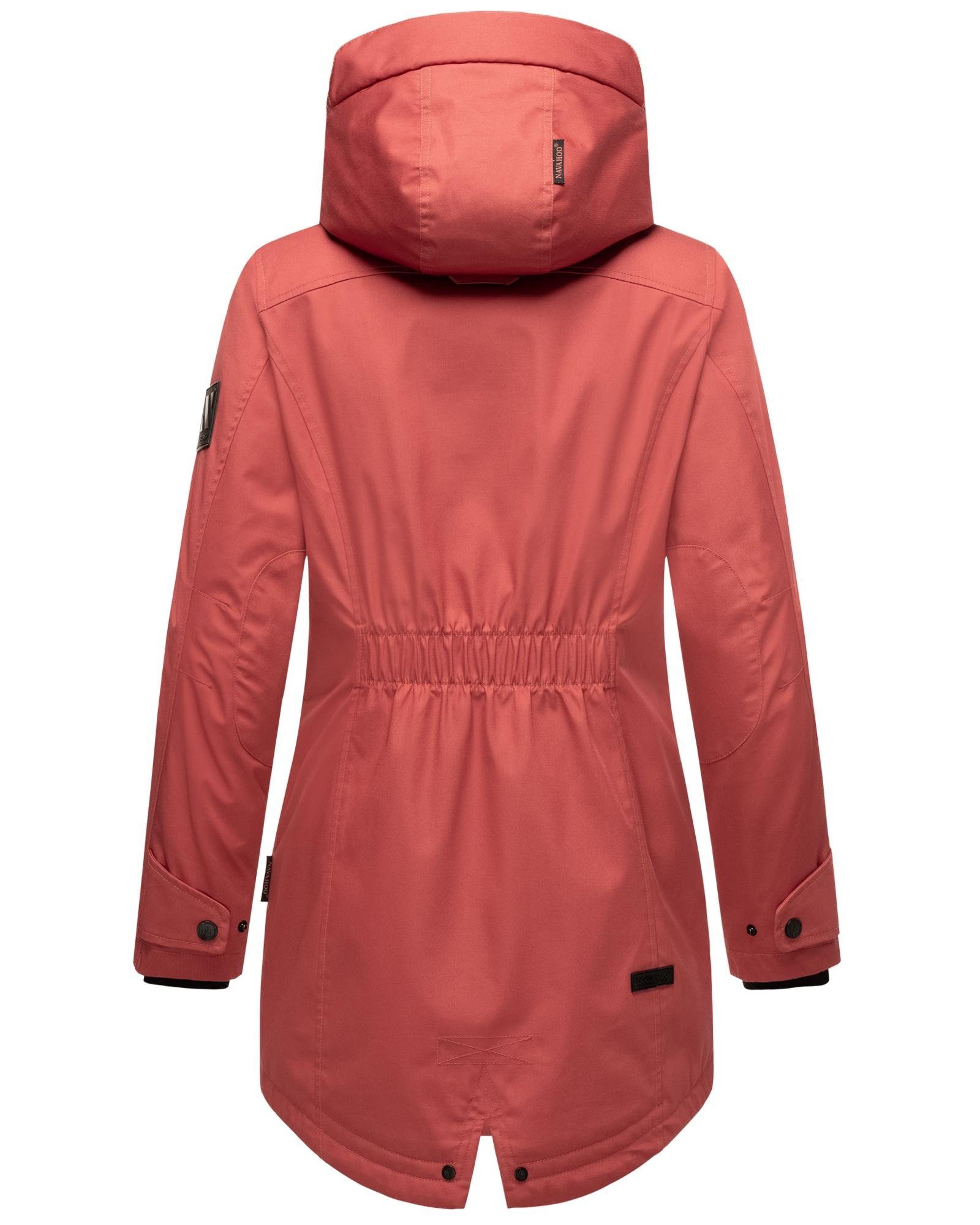 Navahoo Parka Brinjaa Modischer Winter Kurzmantel mit zahlreichen Taschen