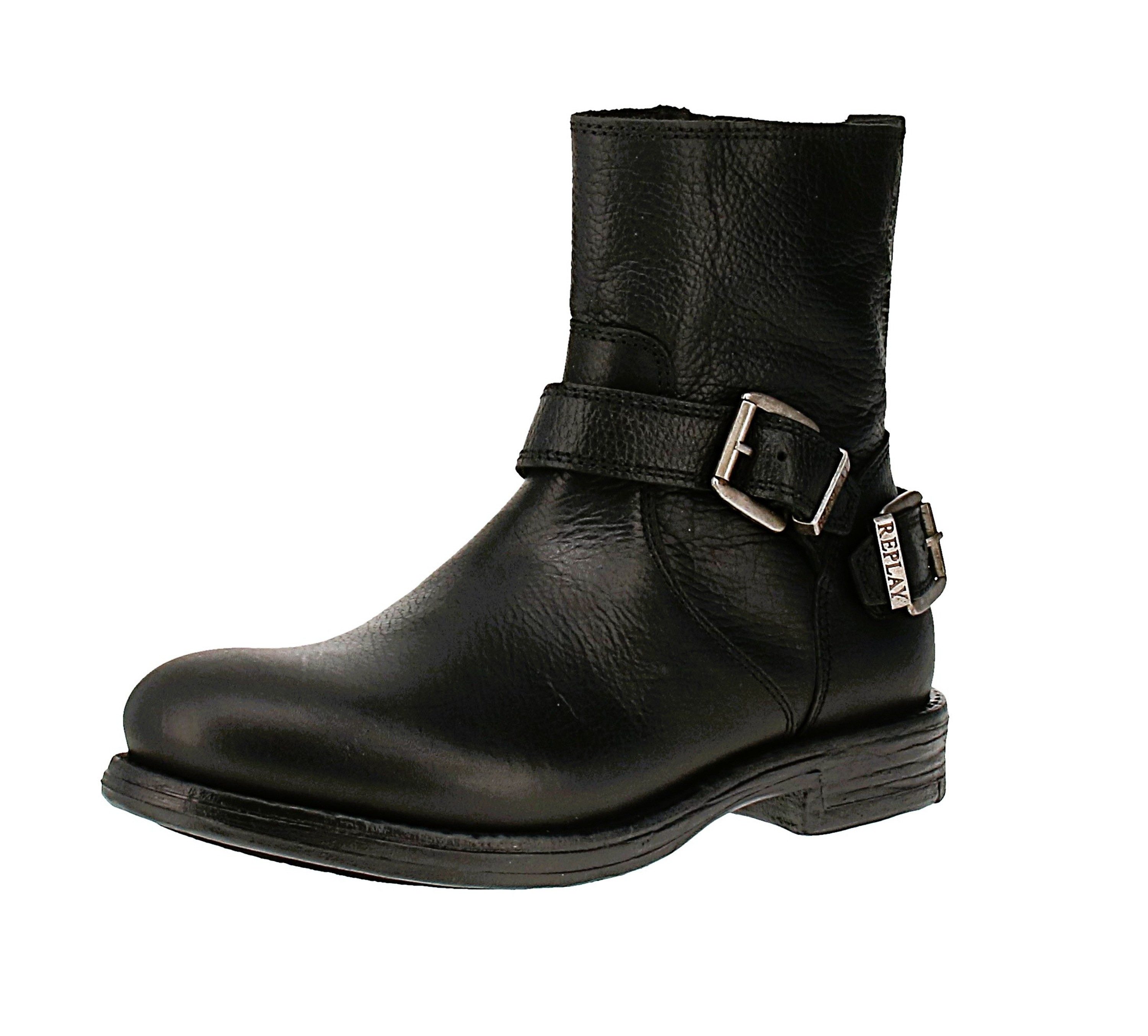 Replay Replay Pack Wester GMC41 C0048L - Herren Boots - 003-Black Stiefel günstig online kaufen