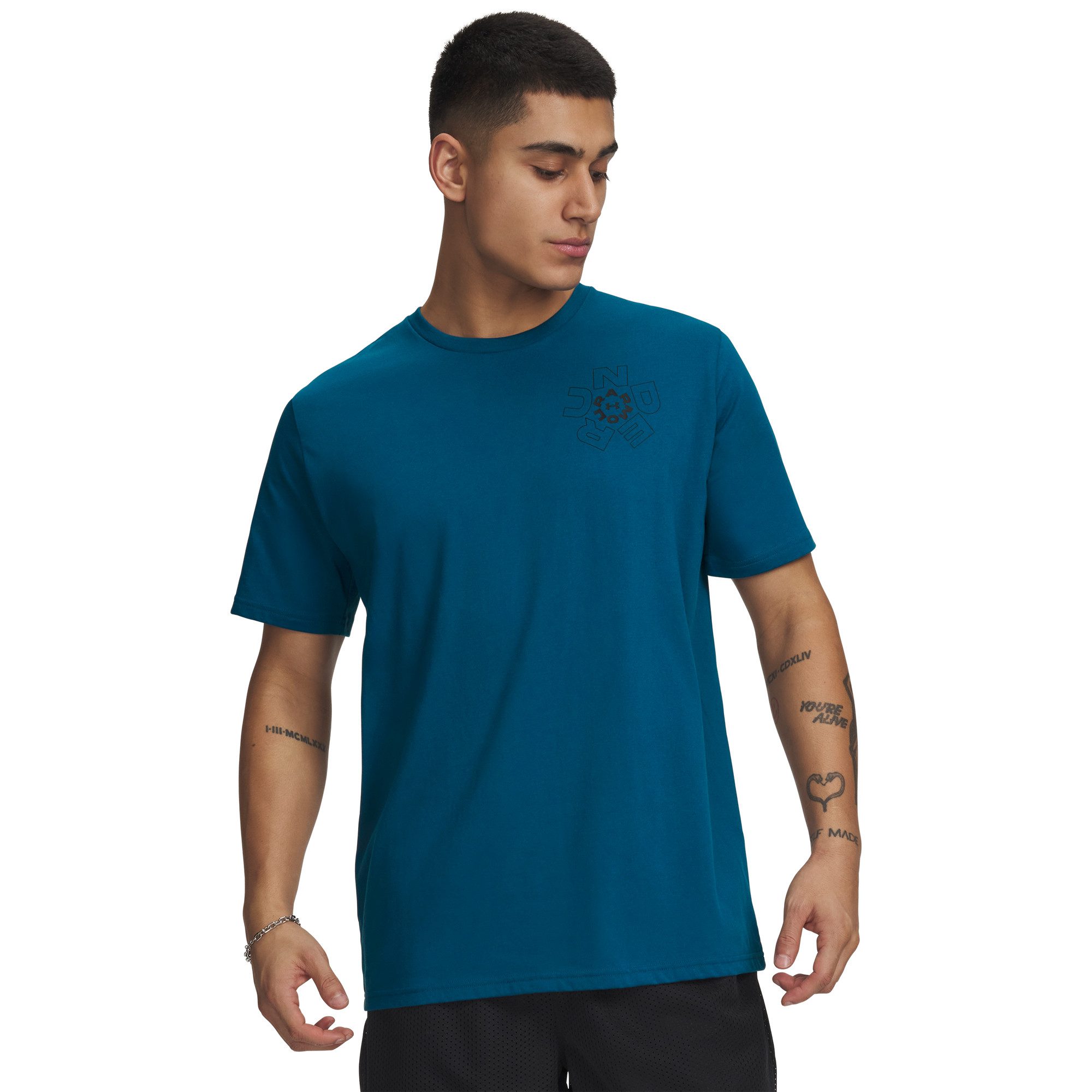 T-Shirt Under Armour Herren T-Shirt UA M Radial Wordmark SS 6009264