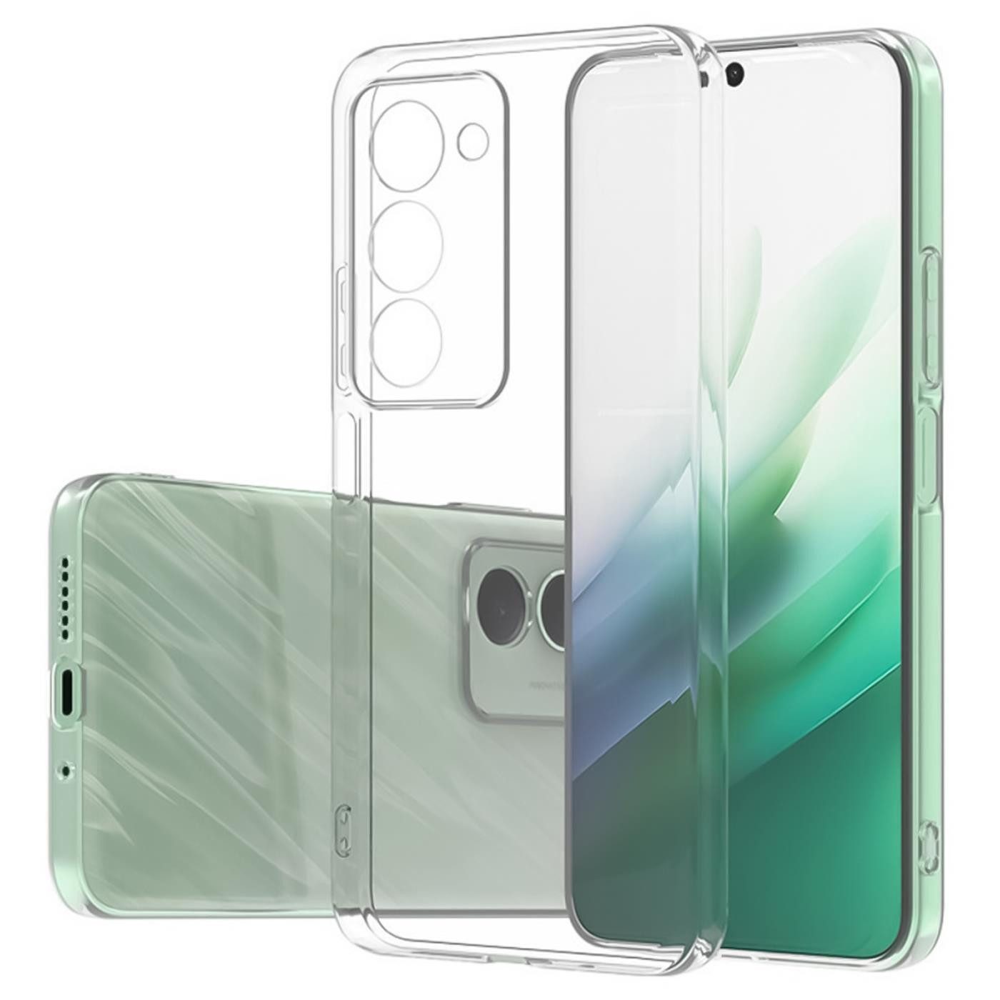 CoolGadget Handyhülle Transparent Ultra Slim Case für Xiaomi Redmi 15 6,9 Zoll, Silikon Hülle Dünne Schutzhülle für Redmi 15 5G Hülle