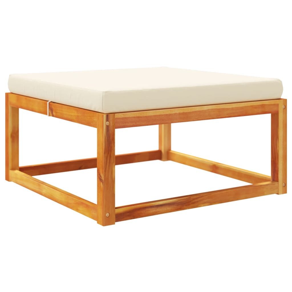 vidaXL Loungesofa Gartenhocker mit Kissen 65x65x29 günstig online kaufen