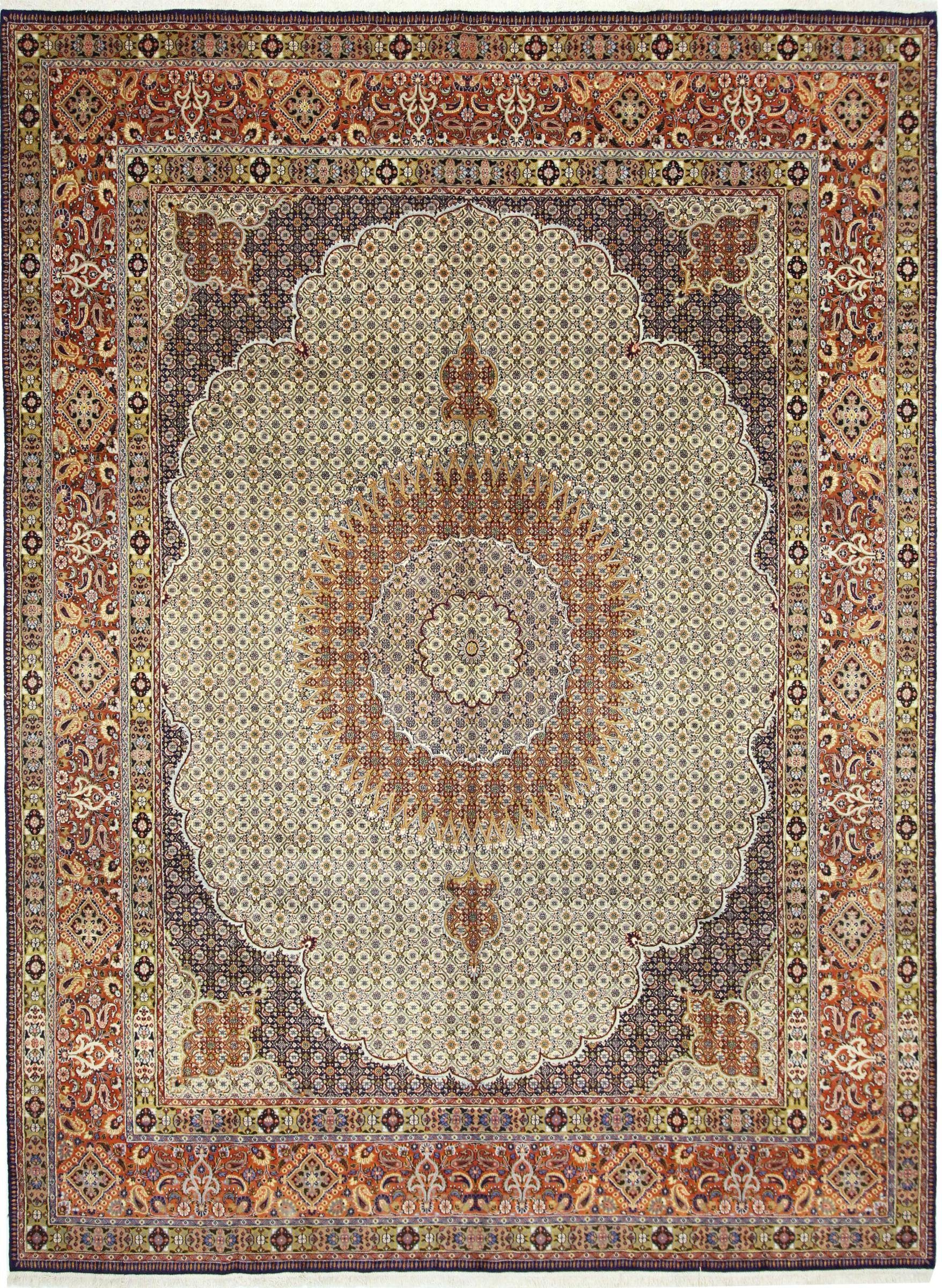 Orientteppich Perserteppich Moud 409x309 Handgeknüpft