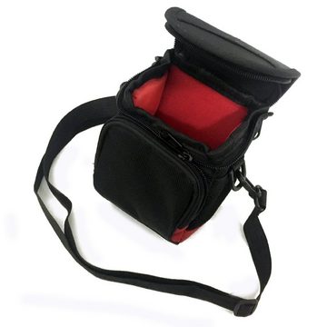 K-S-Trade Kameratasche für Nikon Coolpix S9300, Kameratasche Fototasche Umhängetasche Schutz Hülle mit Zusatzfach