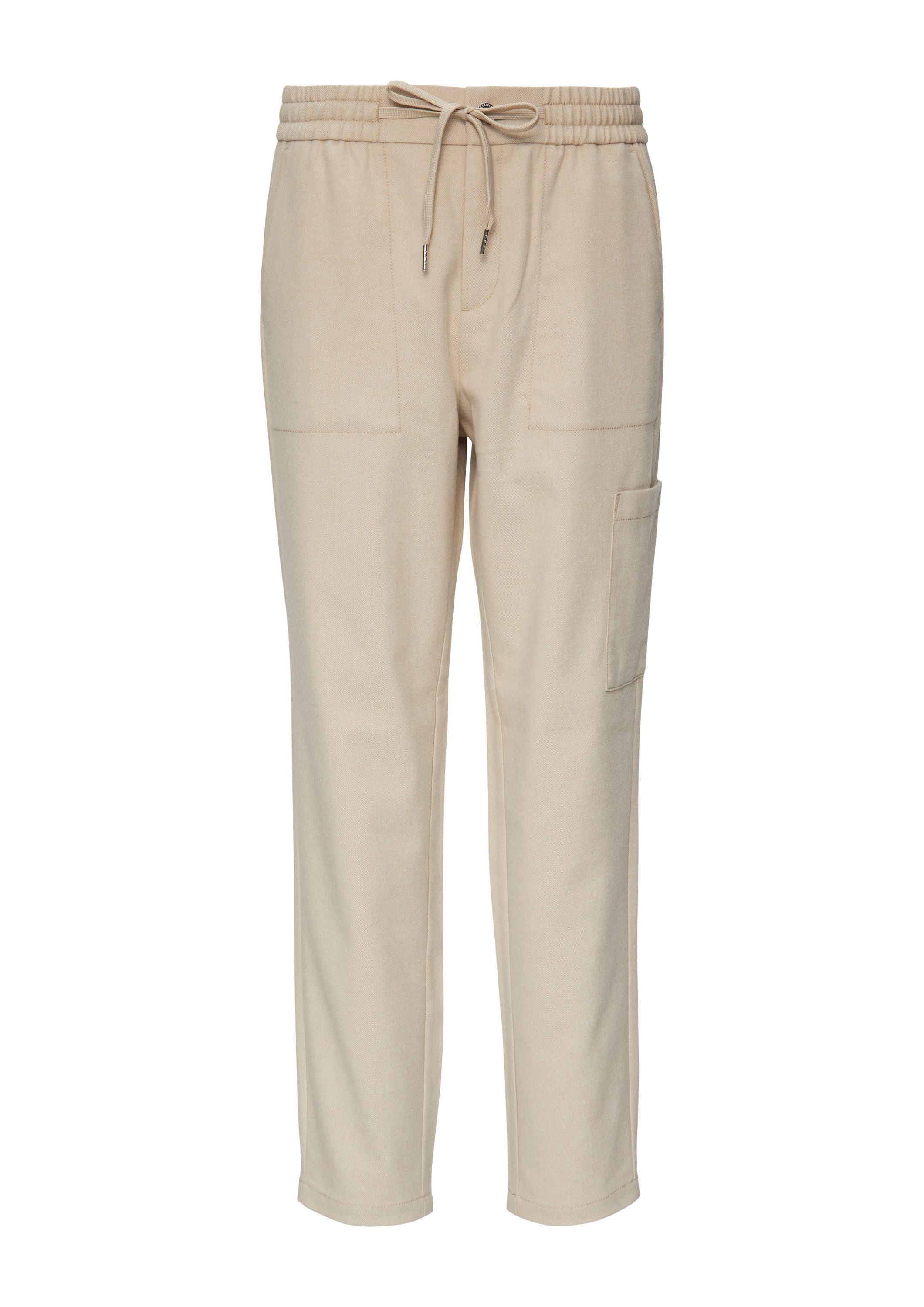 s.Oliver Chinos Hose Weiche Relaxed-Jogpants mit günstig online kaufen