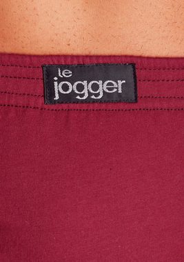 le jogger® Slip (Packung, 6-St) schöner Basic in schönen Farbkombinationen