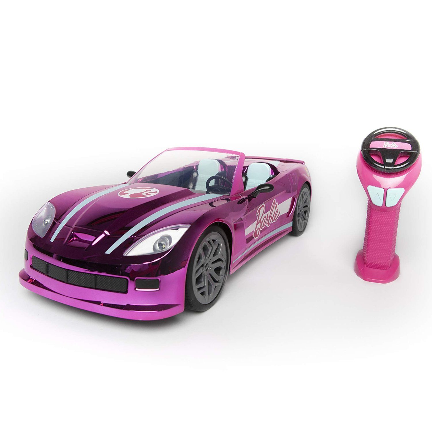 Mondo Spielzeug-Auto 63619, Barbie RC Dream Car - Cabriolet Auto für Barbie