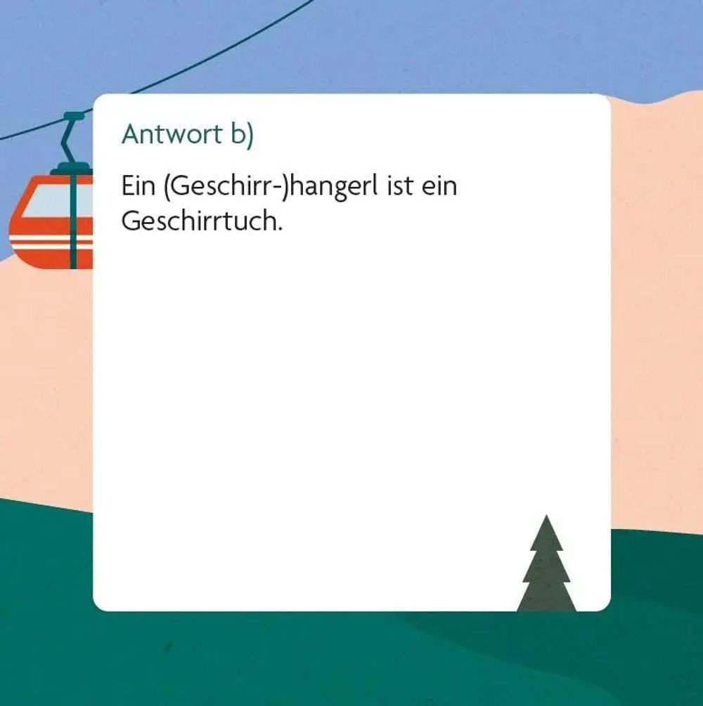 ars vivendi Spiel Dialekt-Quiz Österreich