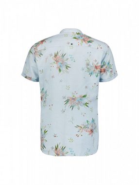 NO EXCESS Kurzarmhemd mit Allover-Blumen-Muster