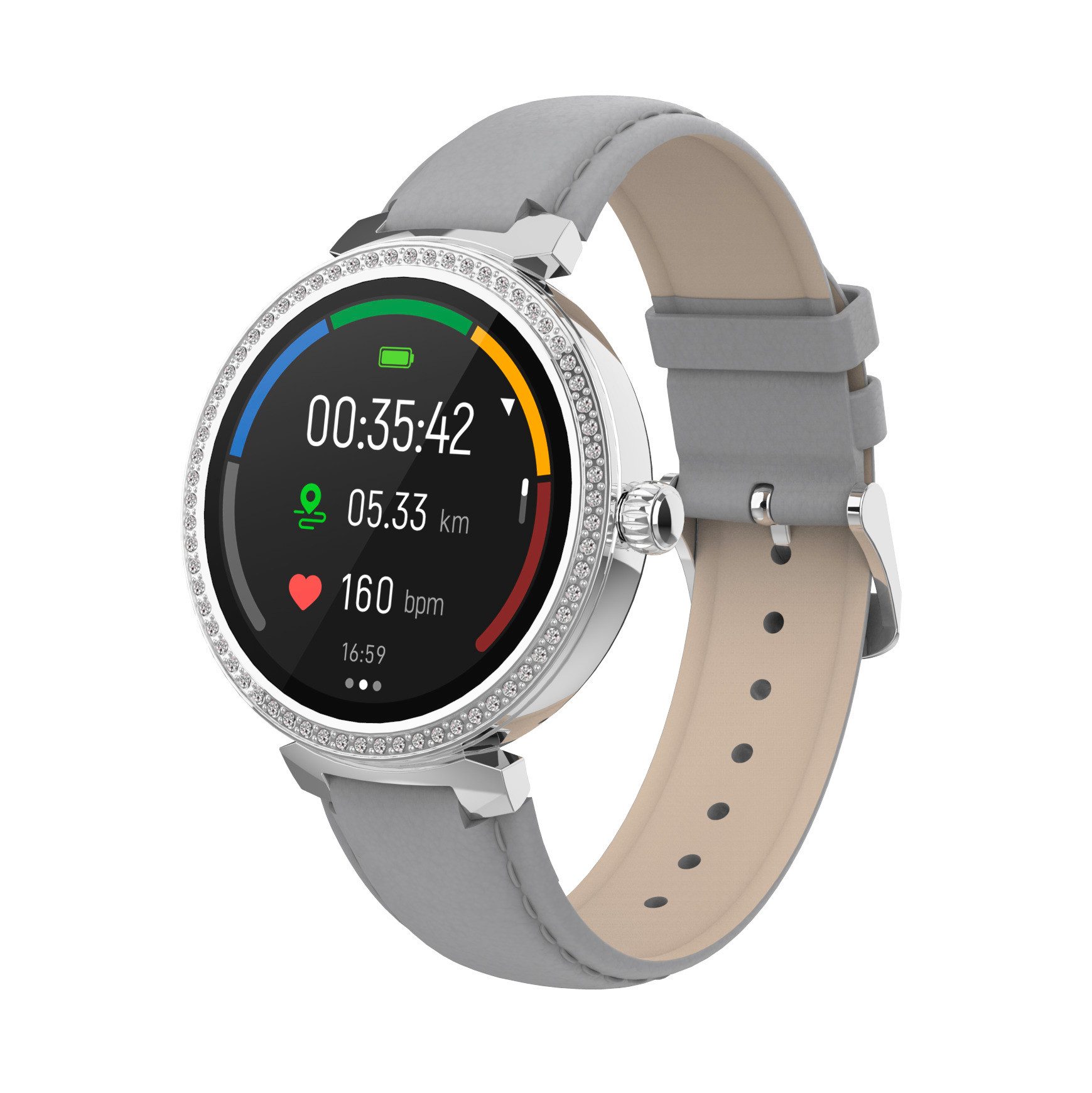 Denver SWC-342GR Smartwatch Grau Smartwatch