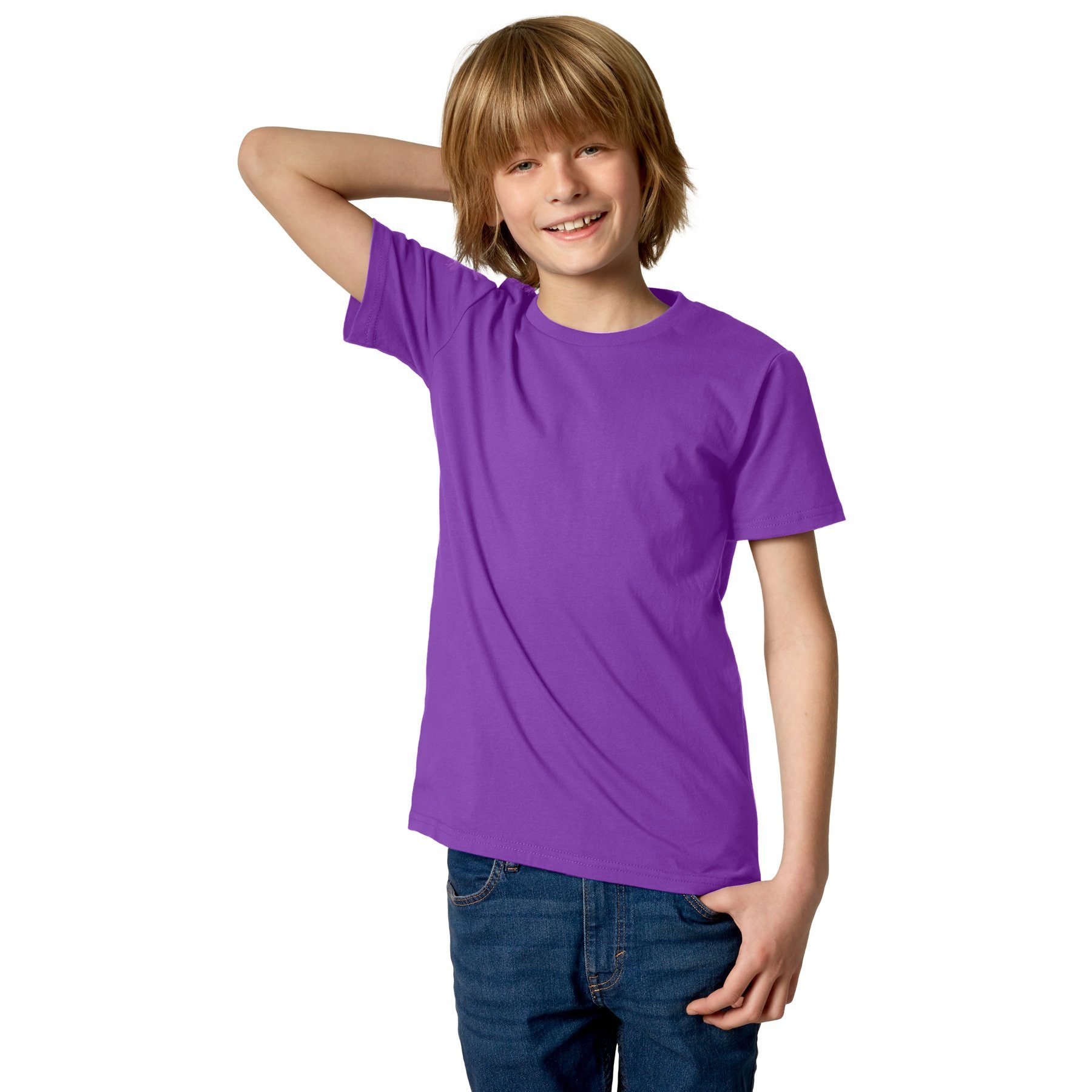 dressforfun Rundhals Korientalisch T-Shirt lila T-Shirt