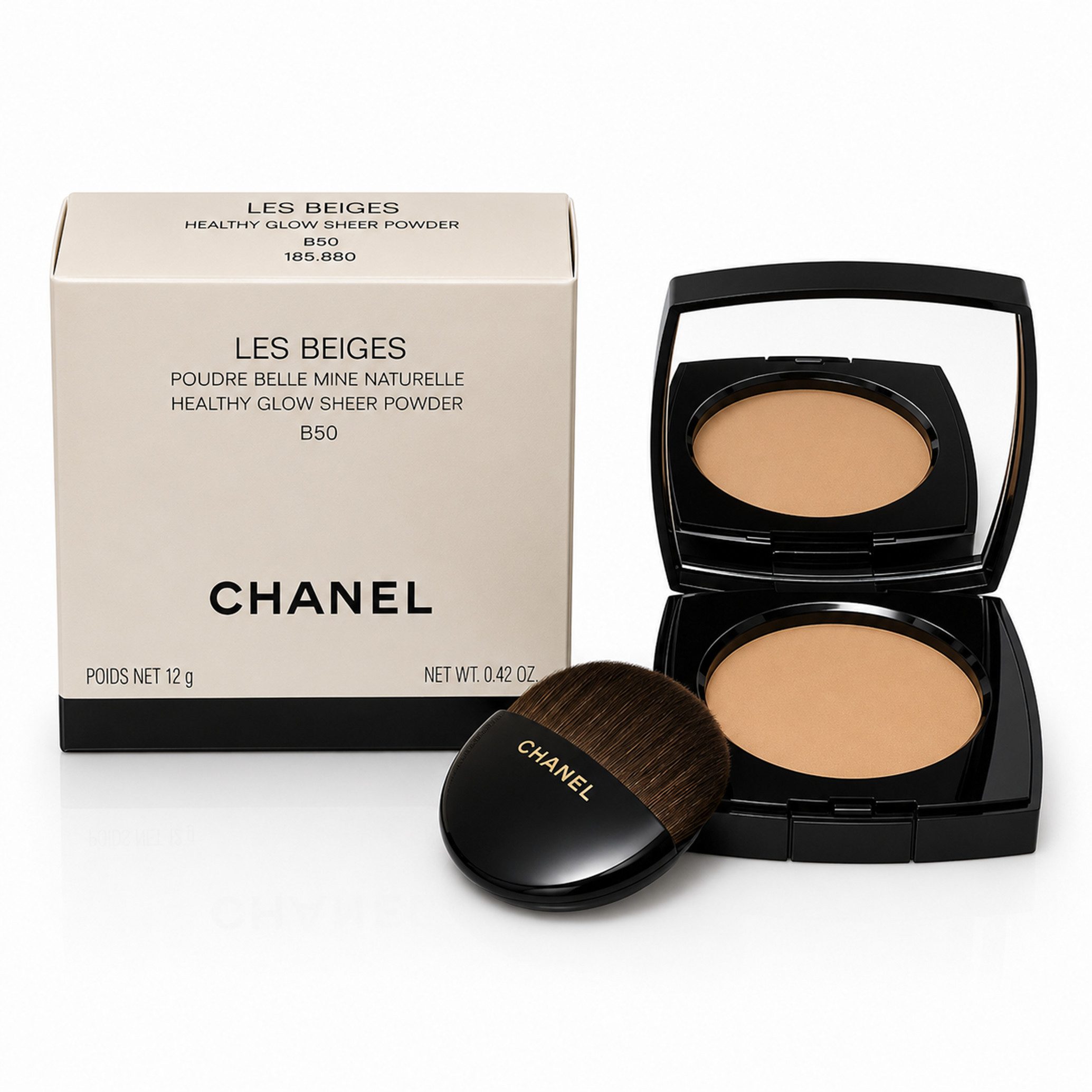 CHANEL Foundation Chanel Les Beiges Poudre Belle Mine Naturelle Sheer Powder B50