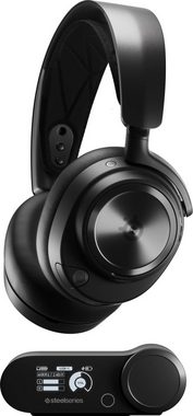 SteelSeries Arctis Nova Pro Wireless Gaming-Headset (Mikrofon abnehmbar, Noise-Cancelling, Bluetooth, Wireless)