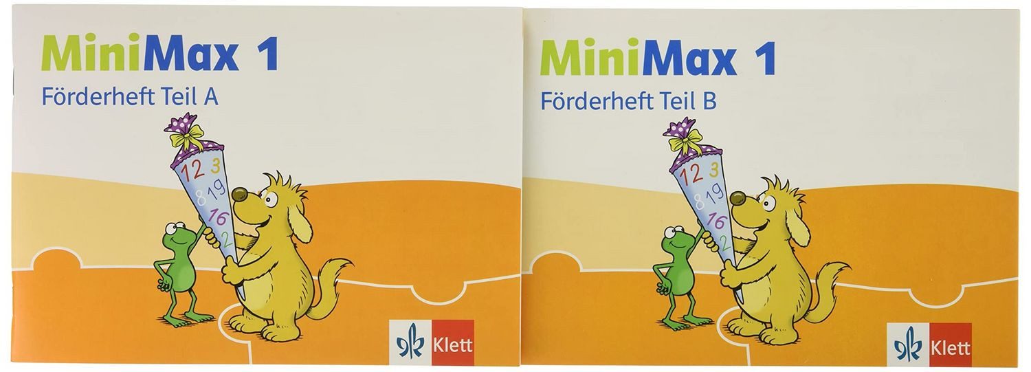 Schulbuch MiniMax 1 Förderheft (Teil A und Teil B) Klasse 1 diverse