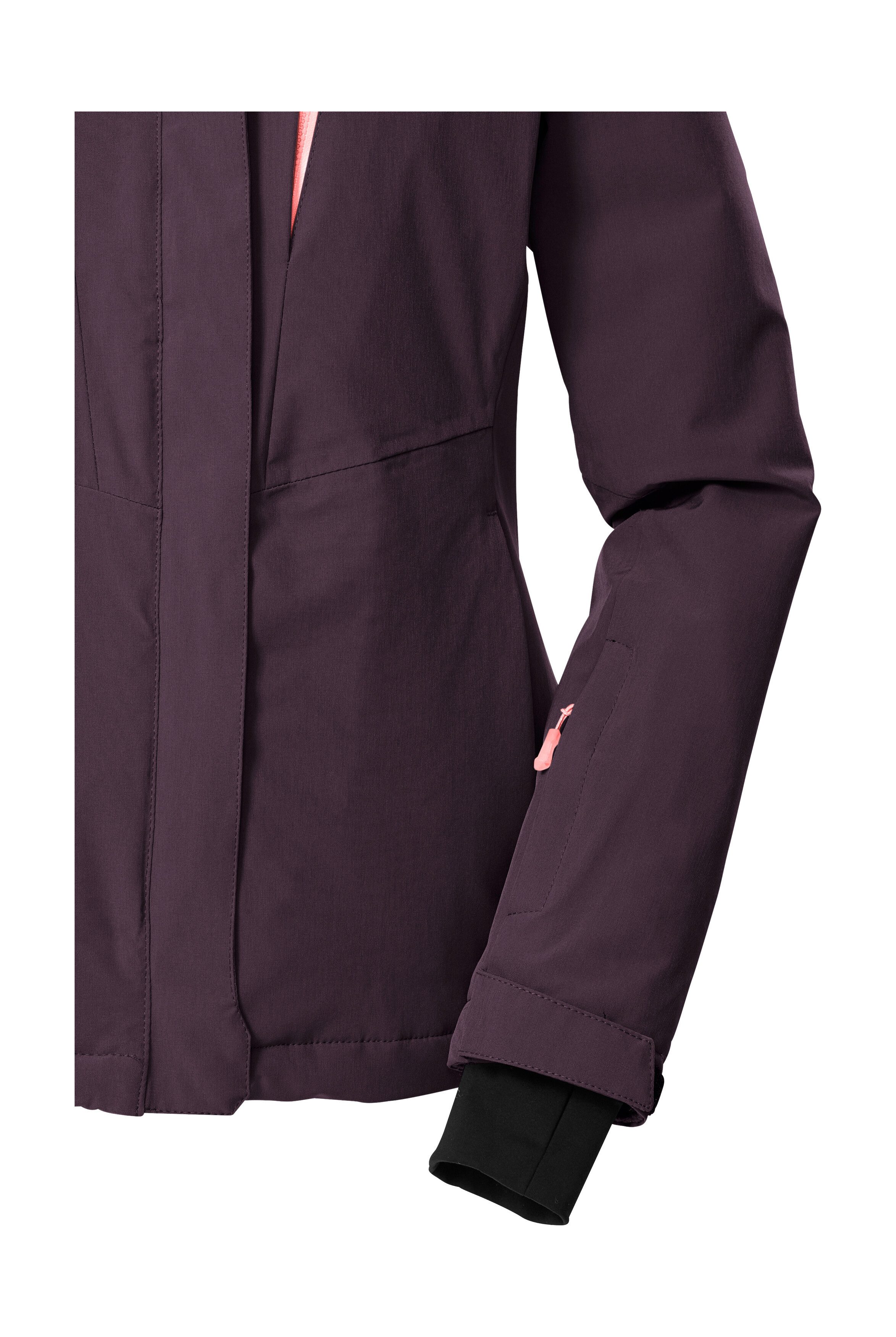 Killtec Skijacke KSW 25 WMN SKI JCKT Atmungsaktive, wasserdichte Skijacke mit abnehmbarer Kapuze – Bild 4 von 5