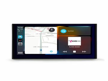 TAFFIO Für Audi A8 D4 4H 12,3" Touchscren Android GPS CarPlay AndroidAuto Einbau-Navigationsgerät