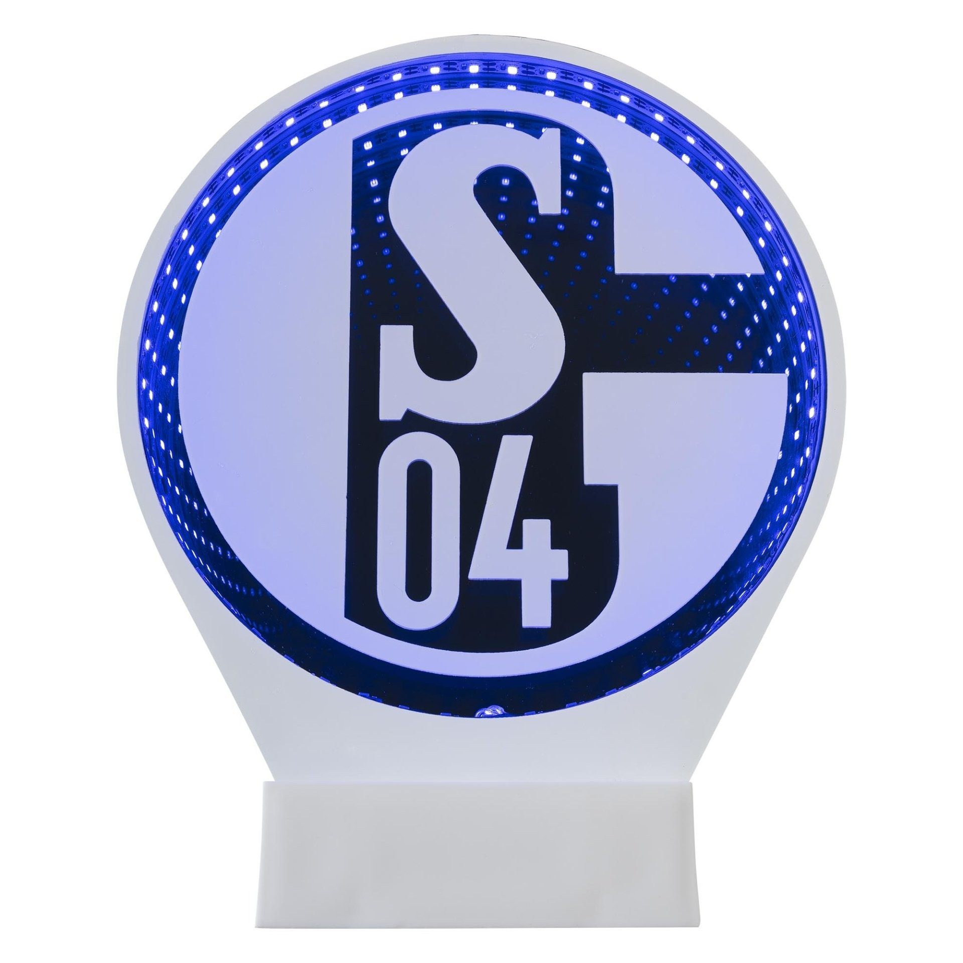 FC Schalke 04 LED Dekolicht LED-Licht Logo Mirror
