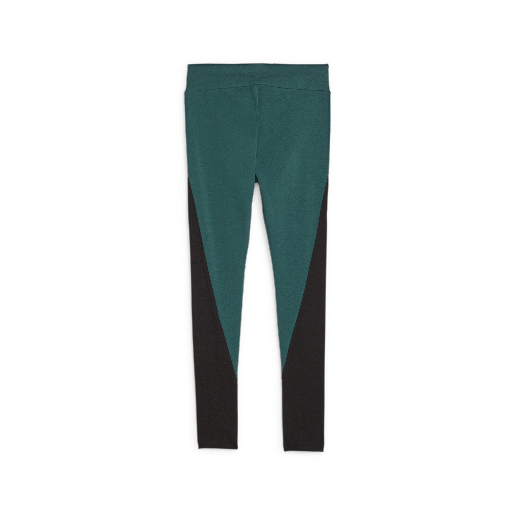 Classics PUMA Leggings Block Damen Malachite Black Green Leggings