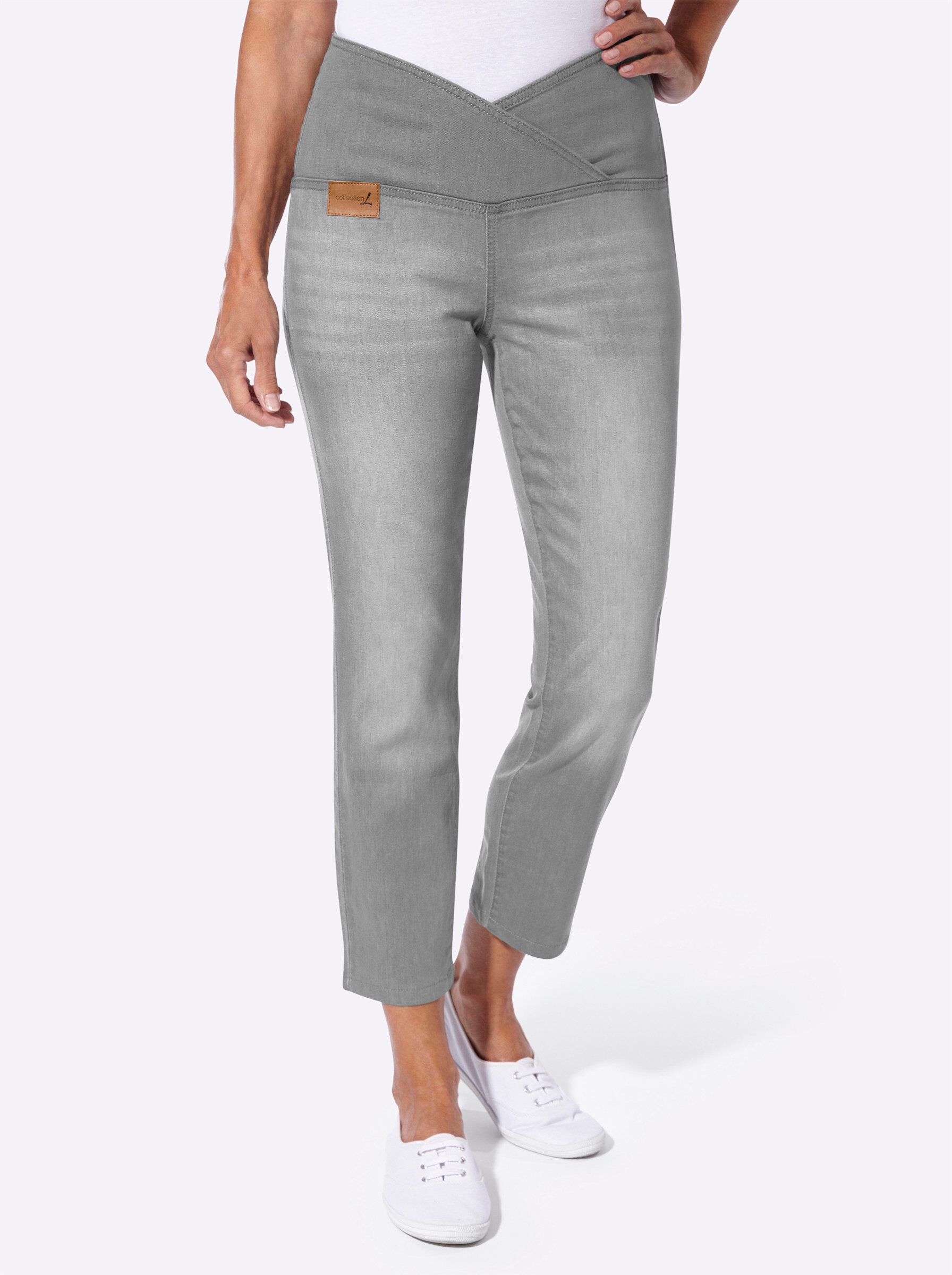 Jeansshorts 7/8-Jeans komfortabel