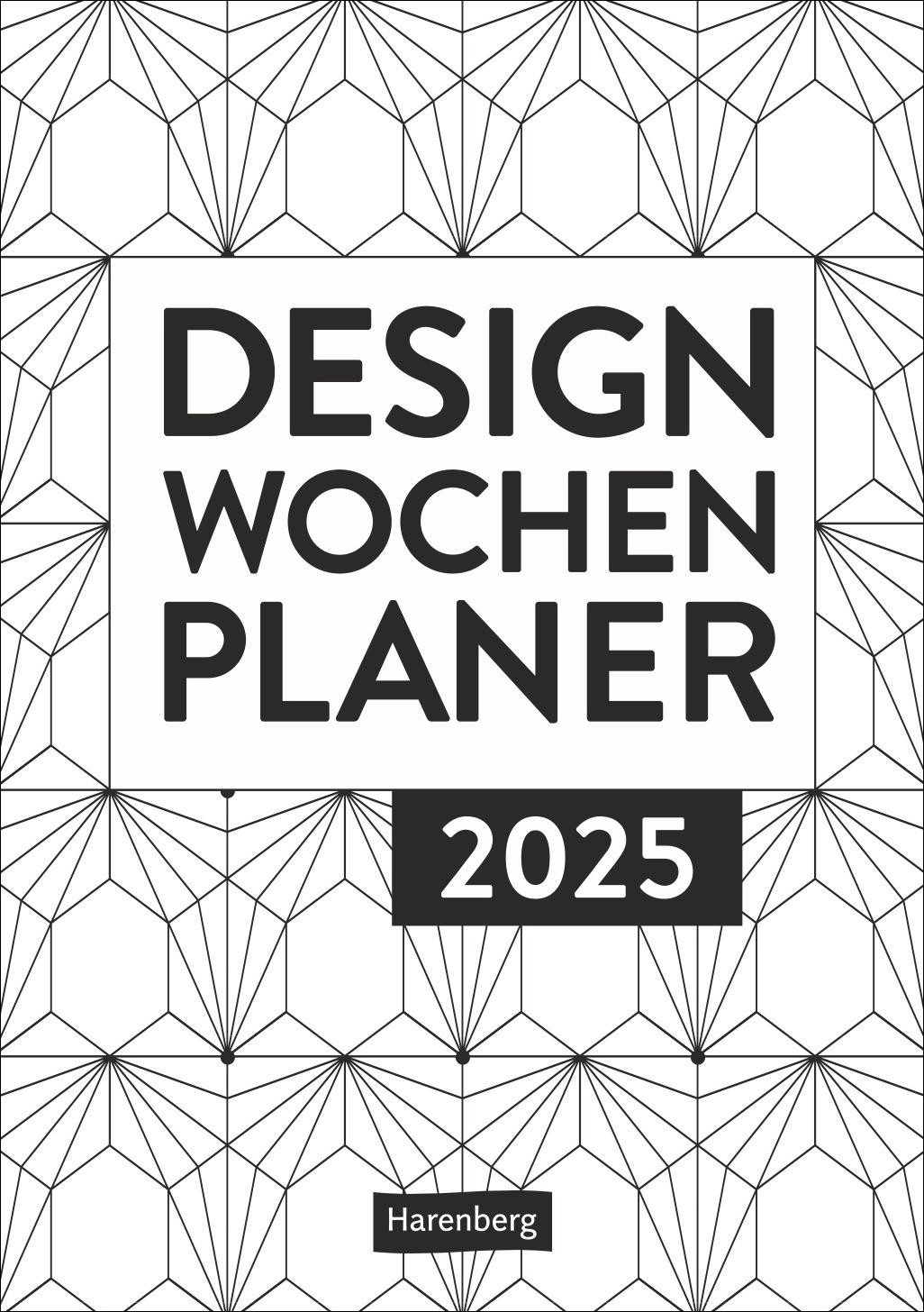 Athesia Kalenderverlag Wandkalender Design-Wochenplaner 2025