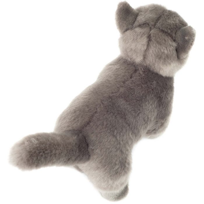 Teddy Hermann® Kuscheltier Kartäuser Katze 20 cm zum Teil aus recyceltem Material