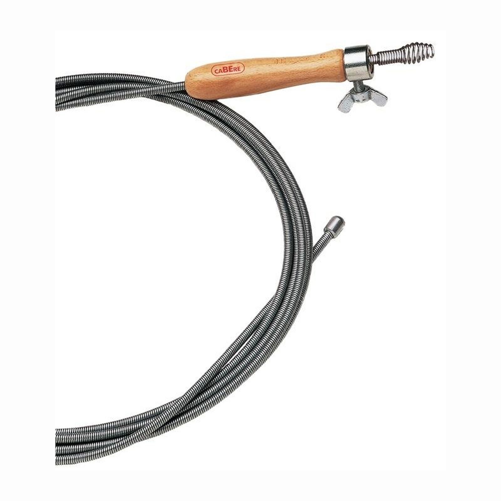 Rohrreinigungsspirale Cabere Rohrreinigungswelle Länge 10 m Wellen-Ø 9 mm - 93605
