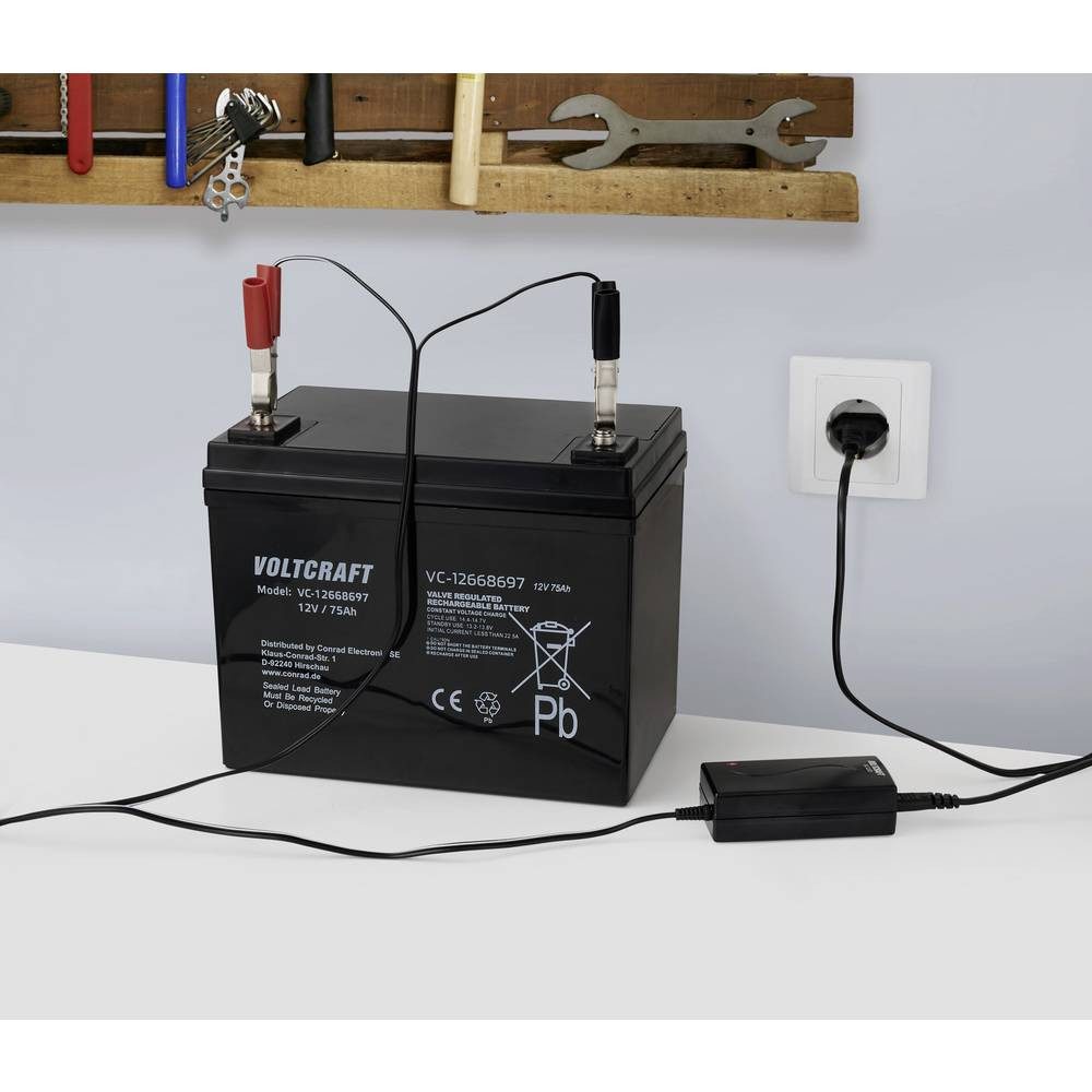 VOLTCRAFT VC-17180120 Bleiakku-Ladegerät