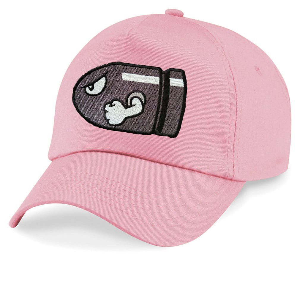 Baseball Cap Kinder Mario Rocket Stick Patch Luigi Peach Super Retro