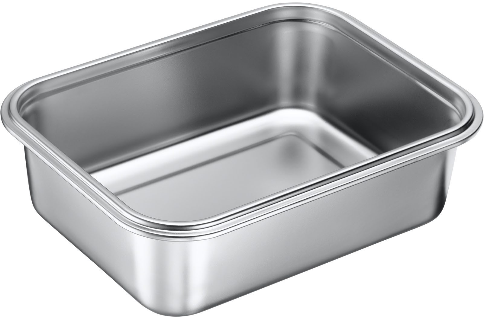WESTMARK Lunchbox Edelstahl Lunch Box/ Frischhaltedose, 2250 ml, Edelstahl 18/8, Polyprophylen (PP), Silikon, (1-tlg), auslaufsichere Brotdose – mikrowellen- & ofenfest