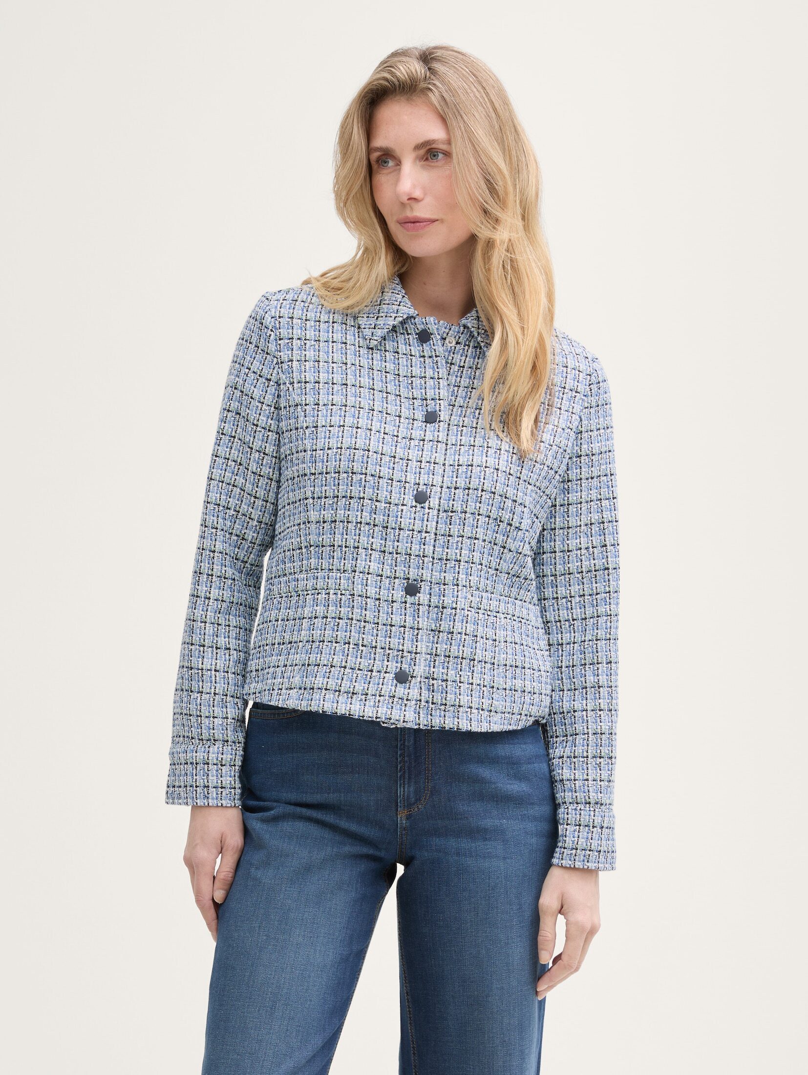 Jackenblazer Bouclé Jacke