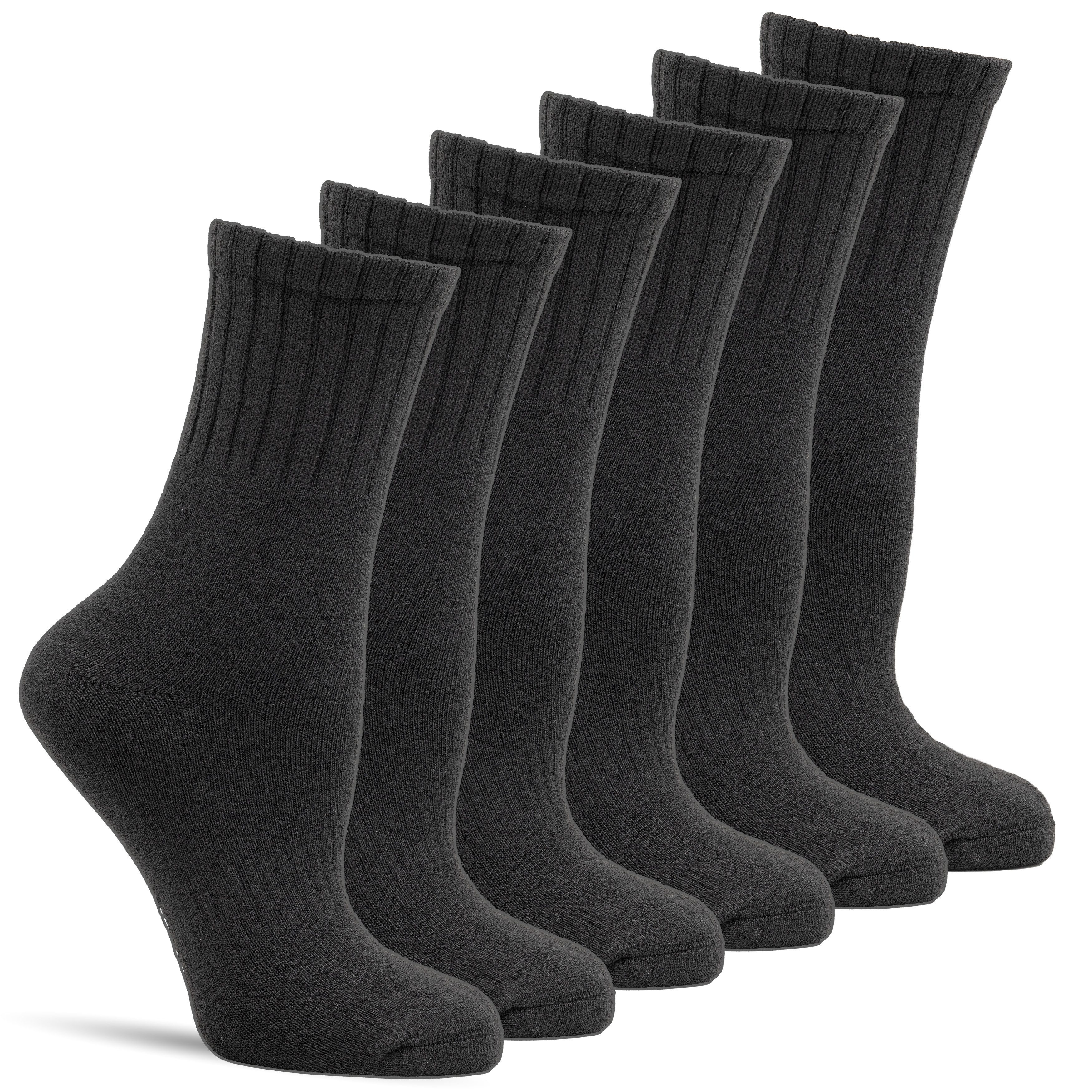 Frostfighter Thermosocken Wintersocken Damen + Herren Thermo (6-Paar) Frottee Innenfutter, warme dicke weiche Socken, Farbauswahl