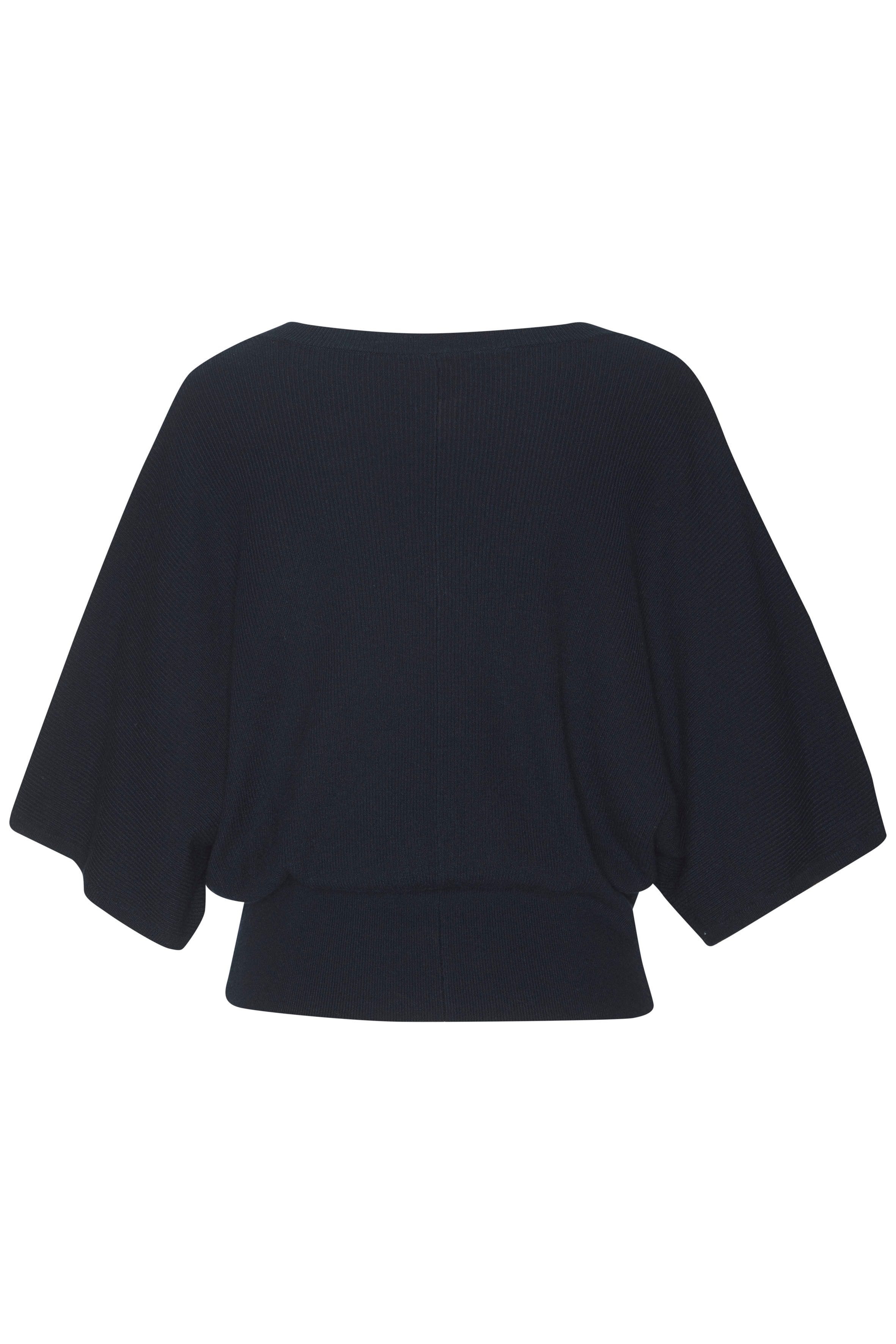 Copenhagen Studios Fledermausshirt aus hochwertiger, feiner Rippe, Loungewear – Bild 4 von 5
