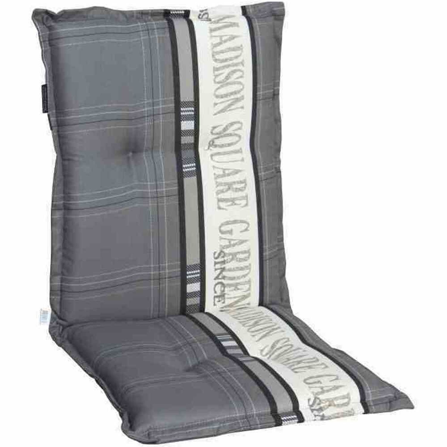 Madison Sesselauflage Madison Garden, Auflage zu Sessel niedrig 50% Baumwolle 50% Polyester