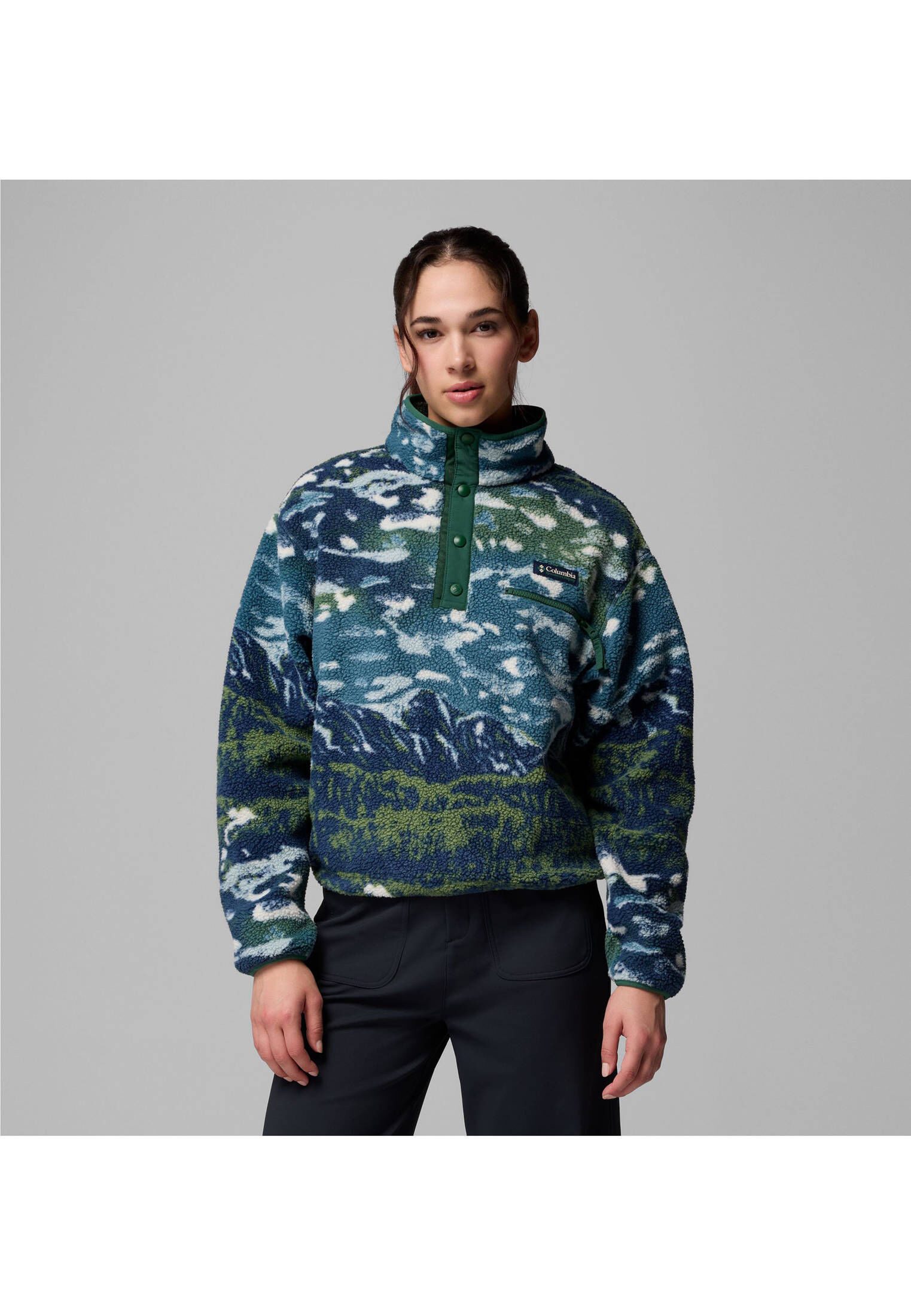 Columbia Sweatshirt Damen Sherpa-Fleece-Sweater HELVETIA II günstig online kaufen