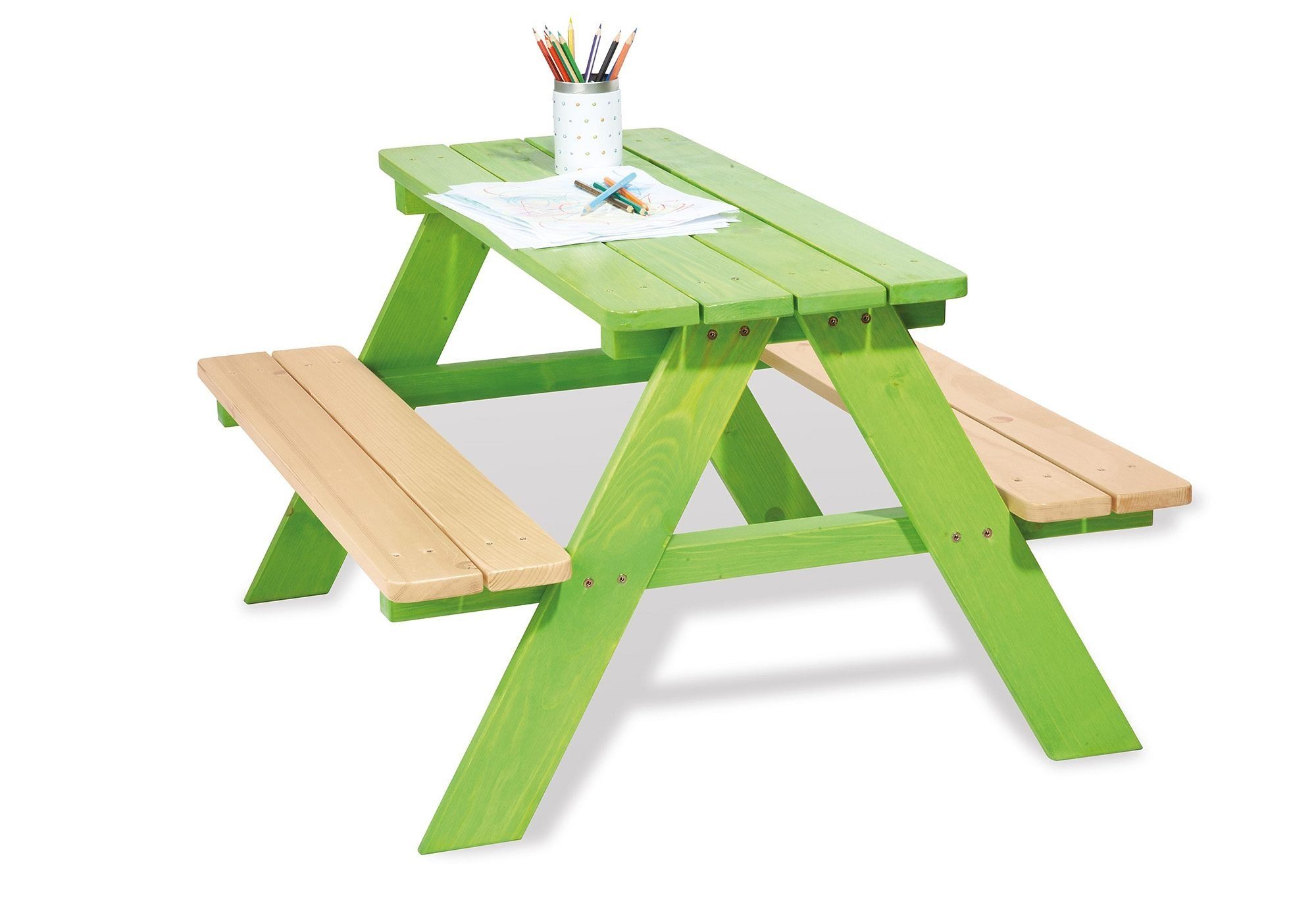 Pinolino® Kindersitzgruppe Nicki für 4, grün, Made in Europe