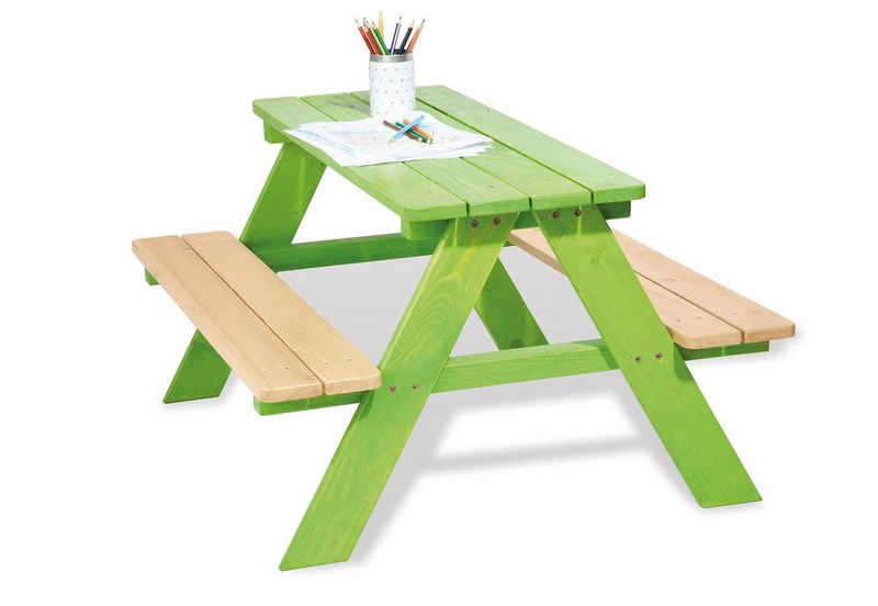 Pinolino® Kindersitzgruppe Nicki für 4, grün, Made in Europe