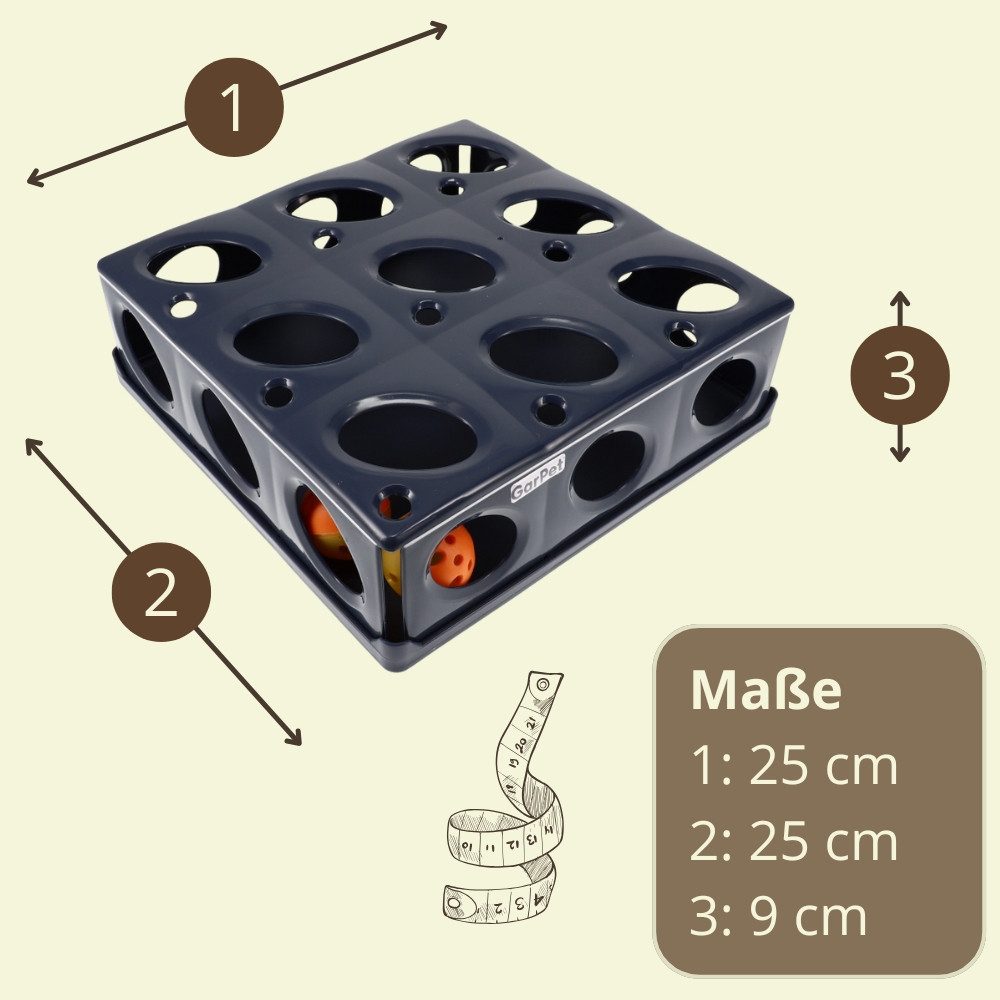 GarPet Tier-Intelligenzspielzeug Katzenspielzeug Ball Selbstbeschäftigung I günstig online kaufen