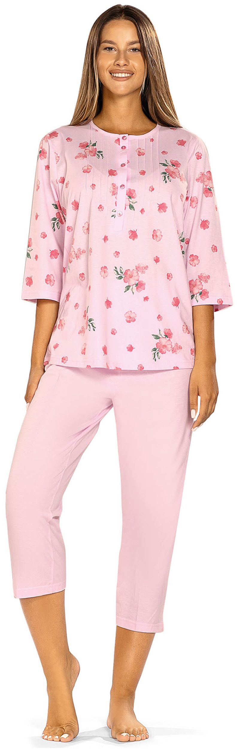 comtessa Schlafanzug Feeling Good (Set, 2 tlg., 2-teilig) Damen Pyjama gekn günstig online kaufen
