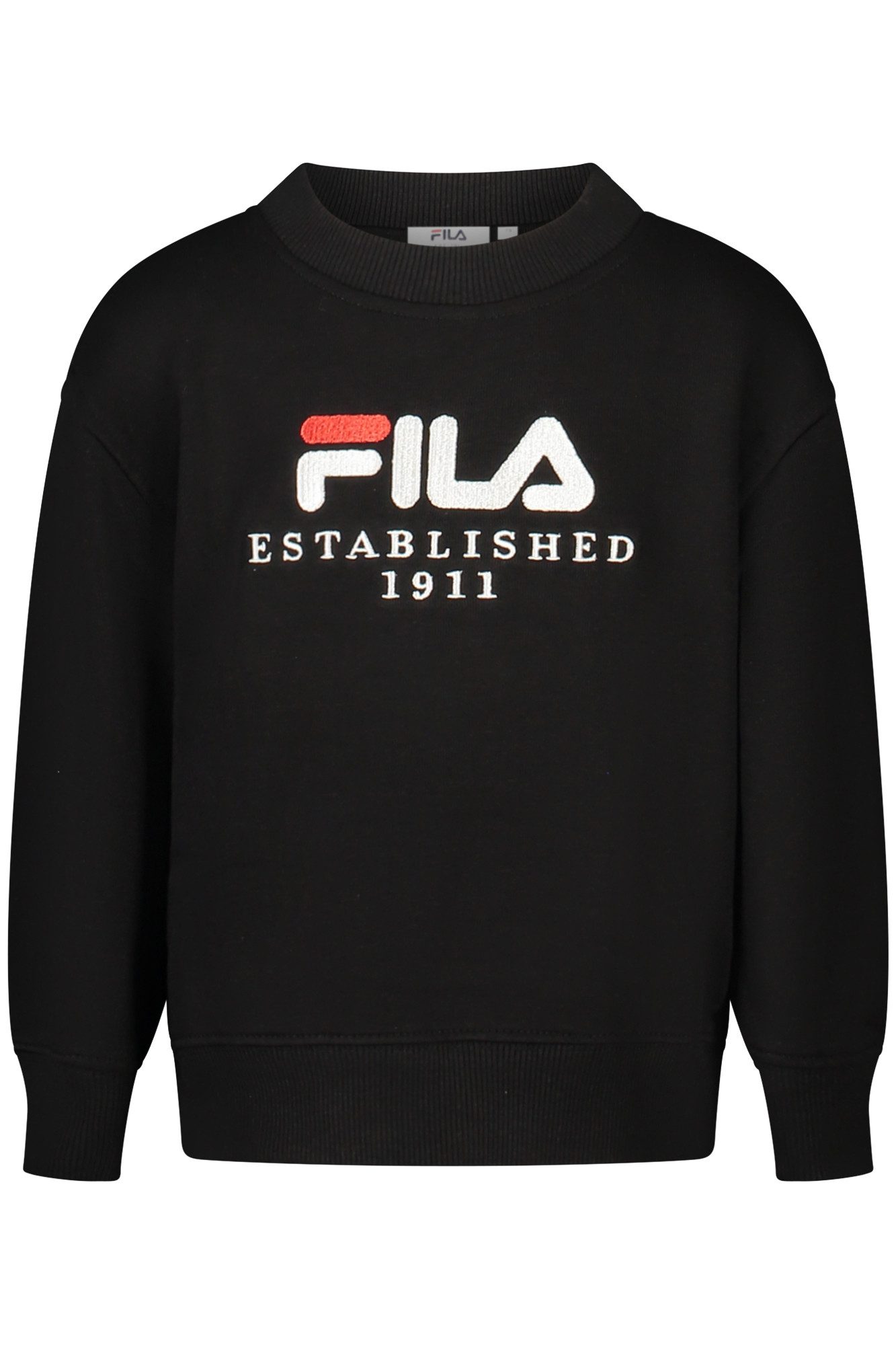 Fila Stylisches Mädchen Sweatshirt Schwarz - Langarm
