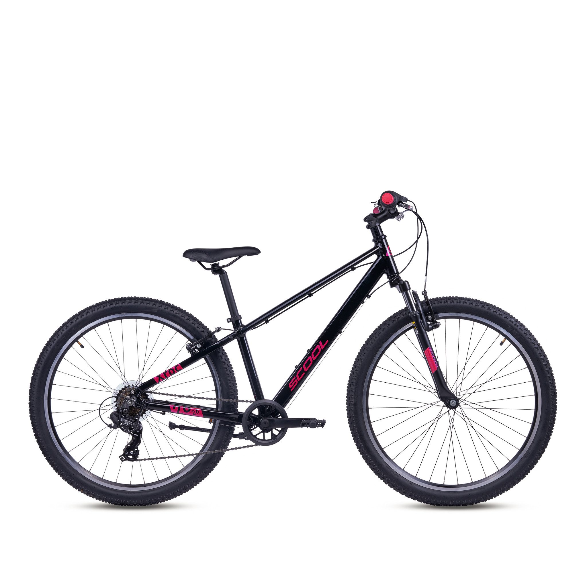 S’COOL Jugendfahrrad S'COOL Xroc Pro 26-K7 Oxid/Pink, 7 Gang Shimano, Kettenschaltung