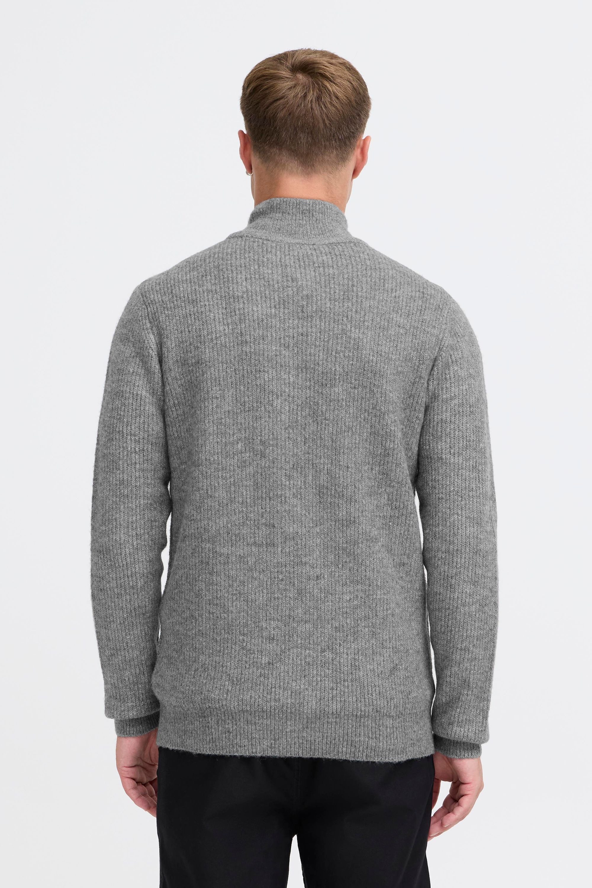Indicode Strickjacke IDBratram Modische Strickjacke mit Reißverschluss