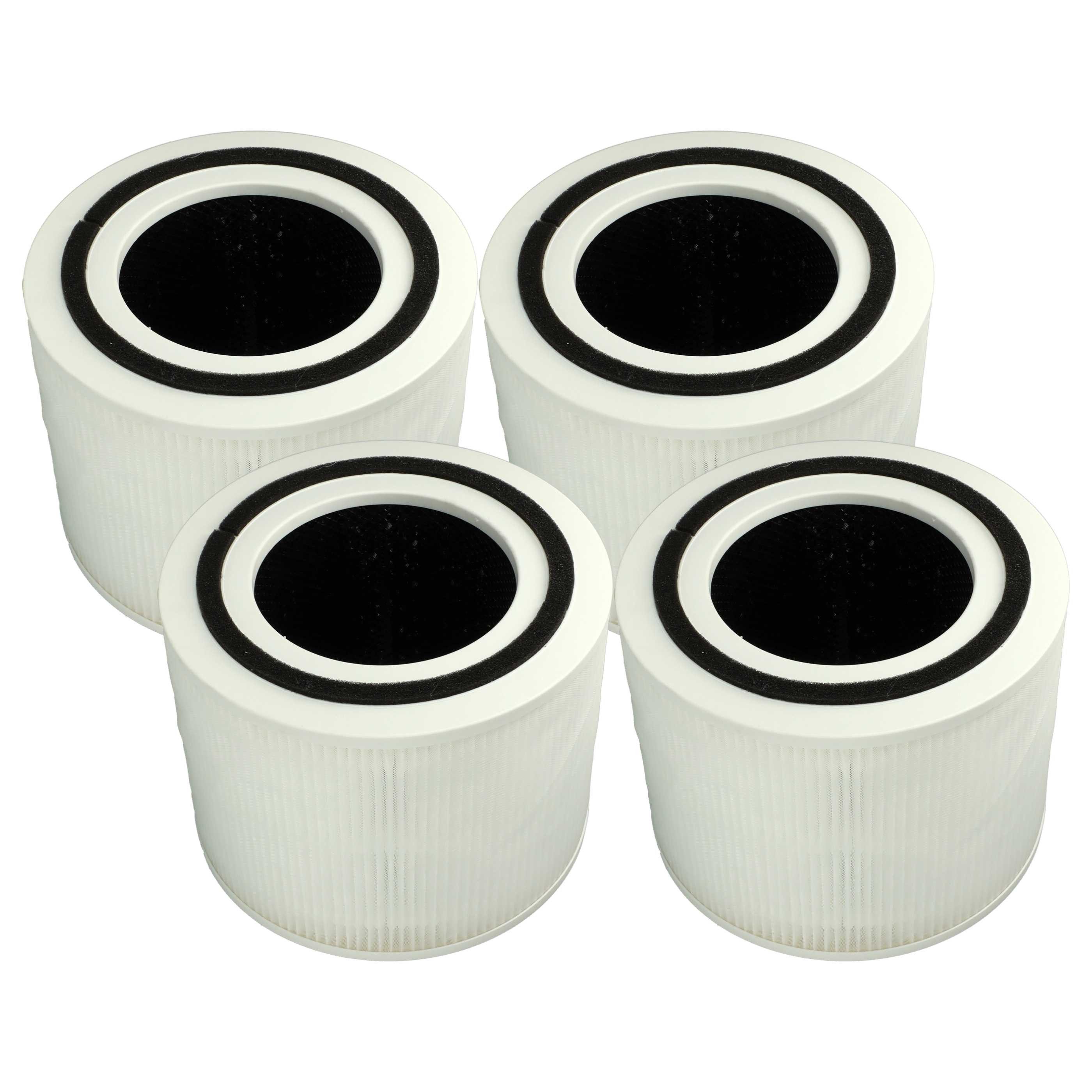 vhbw Kombifilter Ersatz für Levoit 817915027073 für Luftreiniger, Zubehör für Levoit Levoit 817915027073