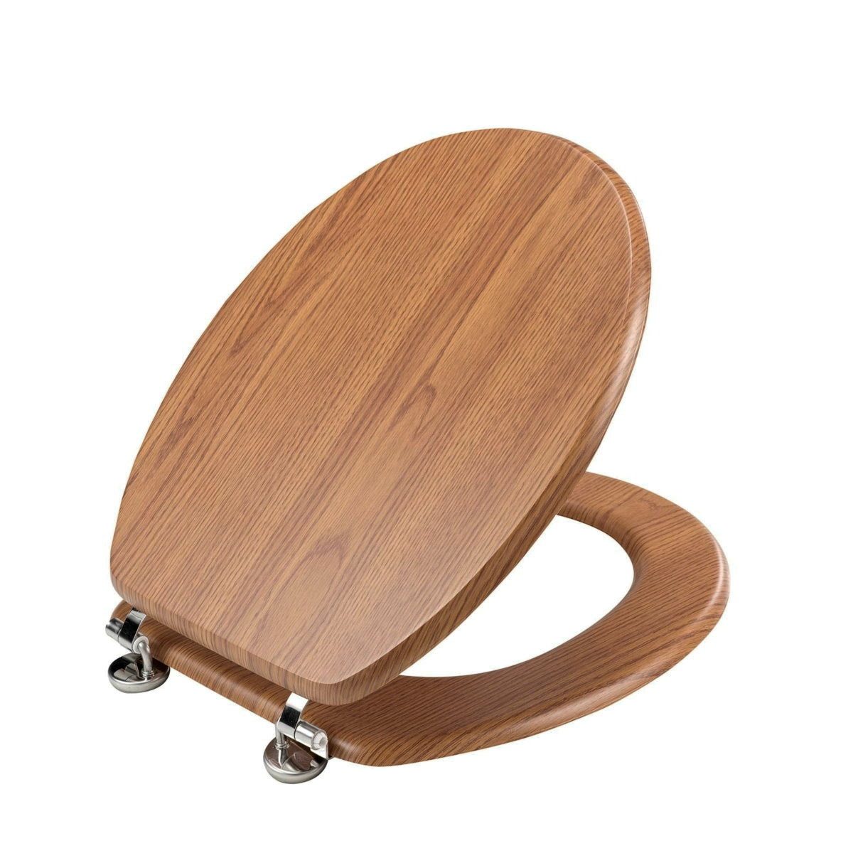 dynamic24 WC-Sitz, Toilettendeckel matt mit Metallscharnieren günstig online kaufen