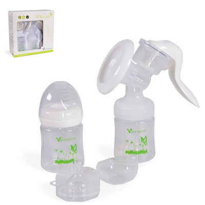 Cangaroo Handmilchpumpe Manuelle Milchpumpe Delicate P0953, 2x 150 ml Flasche, Sauger Gruppe 0+