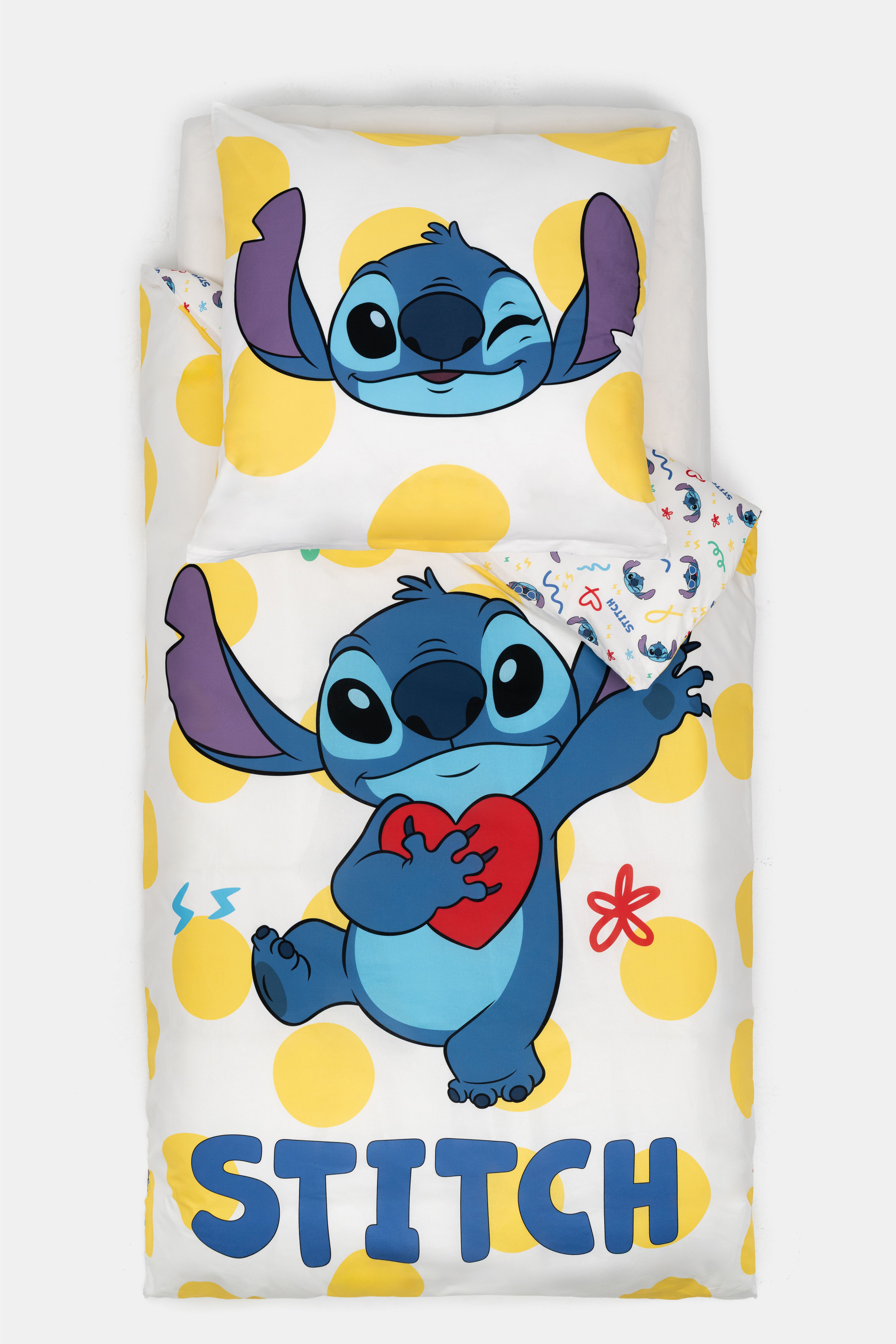 Disney Wendebettwäsche Disney Home Stitch Bettwäsche Set 2 teilig 135x200 + günstig online kaufen